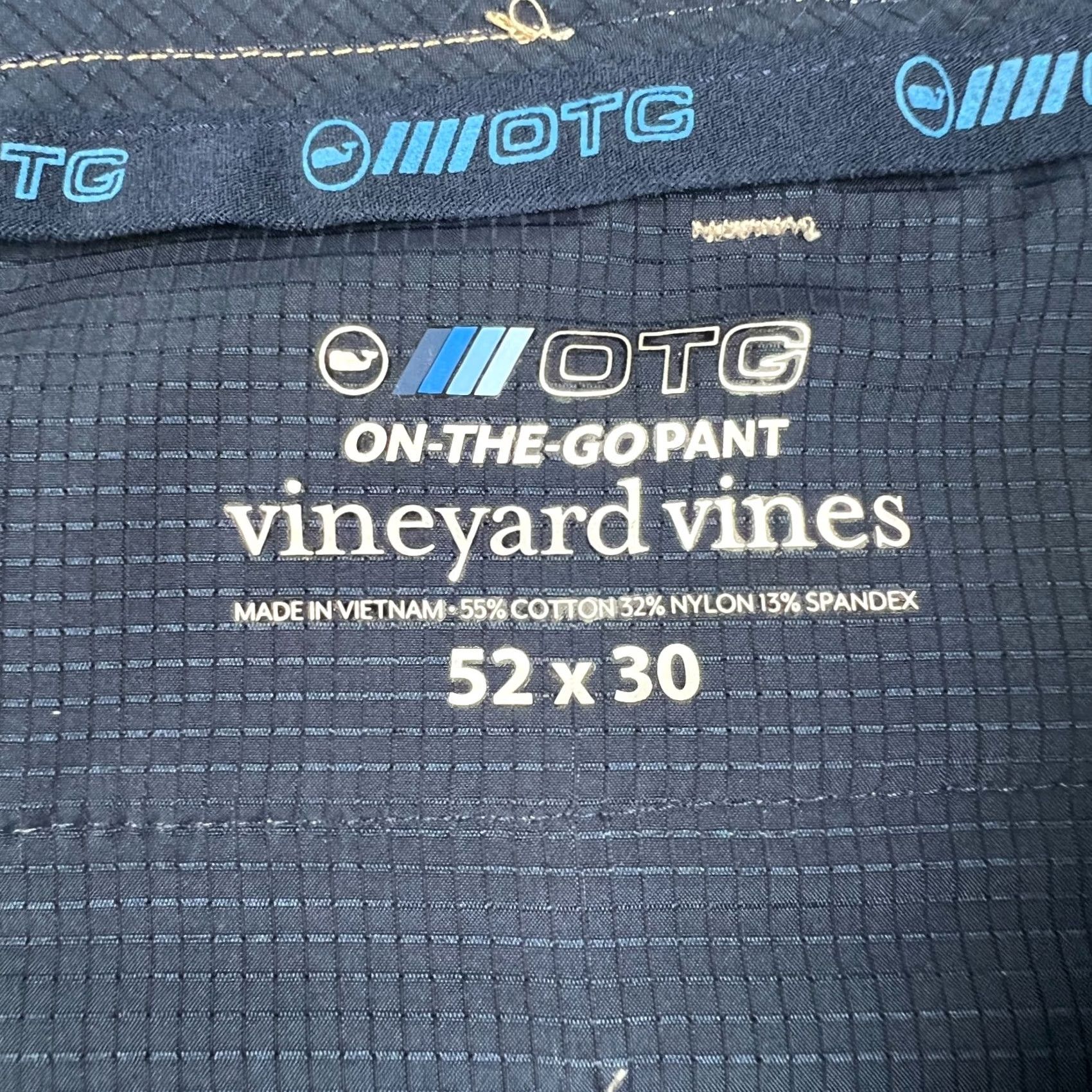 Vineyard Vines Vineyard Vines On the Go Pants Stretch Performance Golf 52x26 Mens Beige Size US 36 / EU 52 - 3 Thumbnail