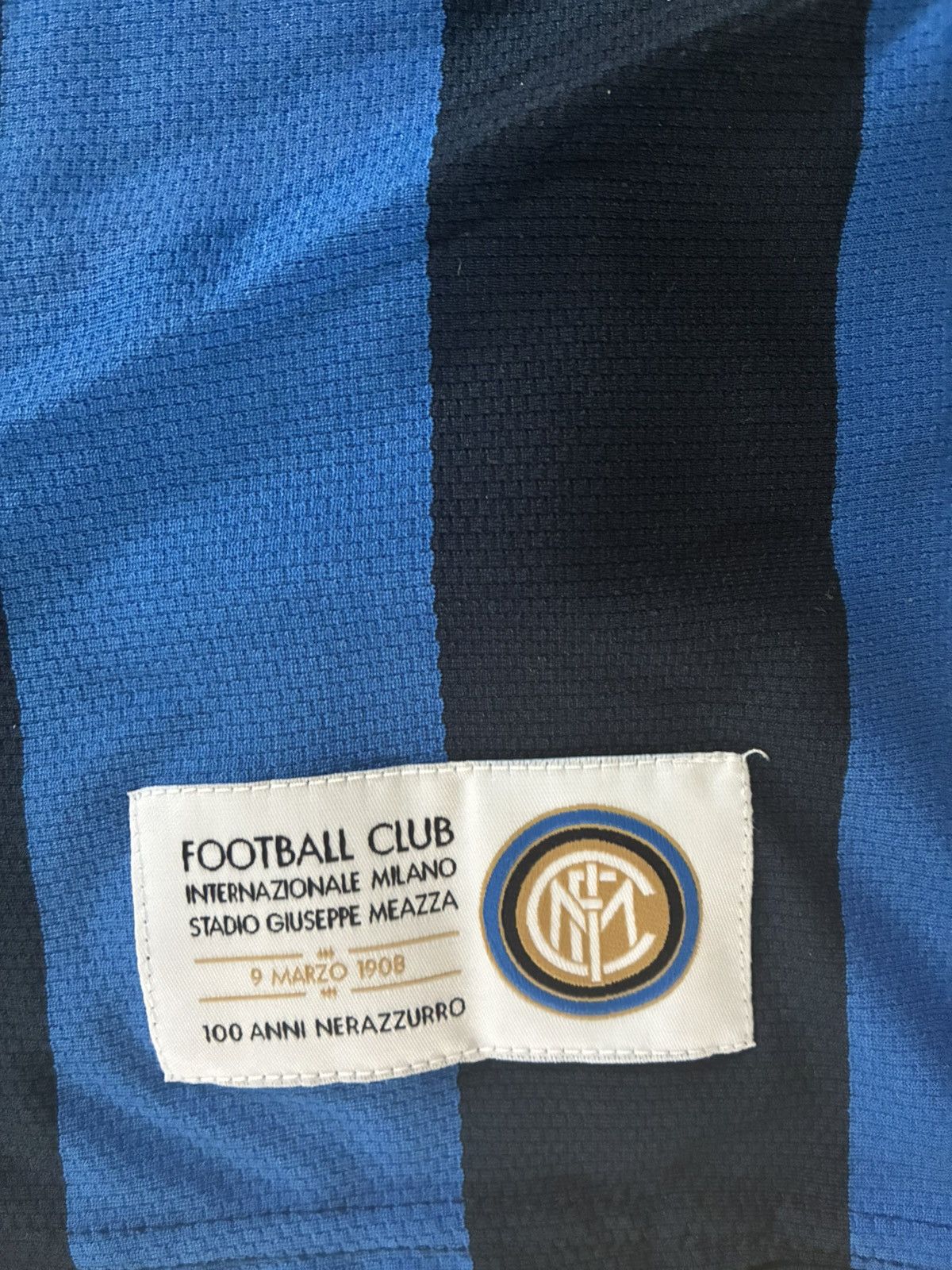 Nike Nike Internazionale Shirt signed by Zlatan Ibrahimovic Size US L / EU 52-54 / 3 - 3 Thumbnail