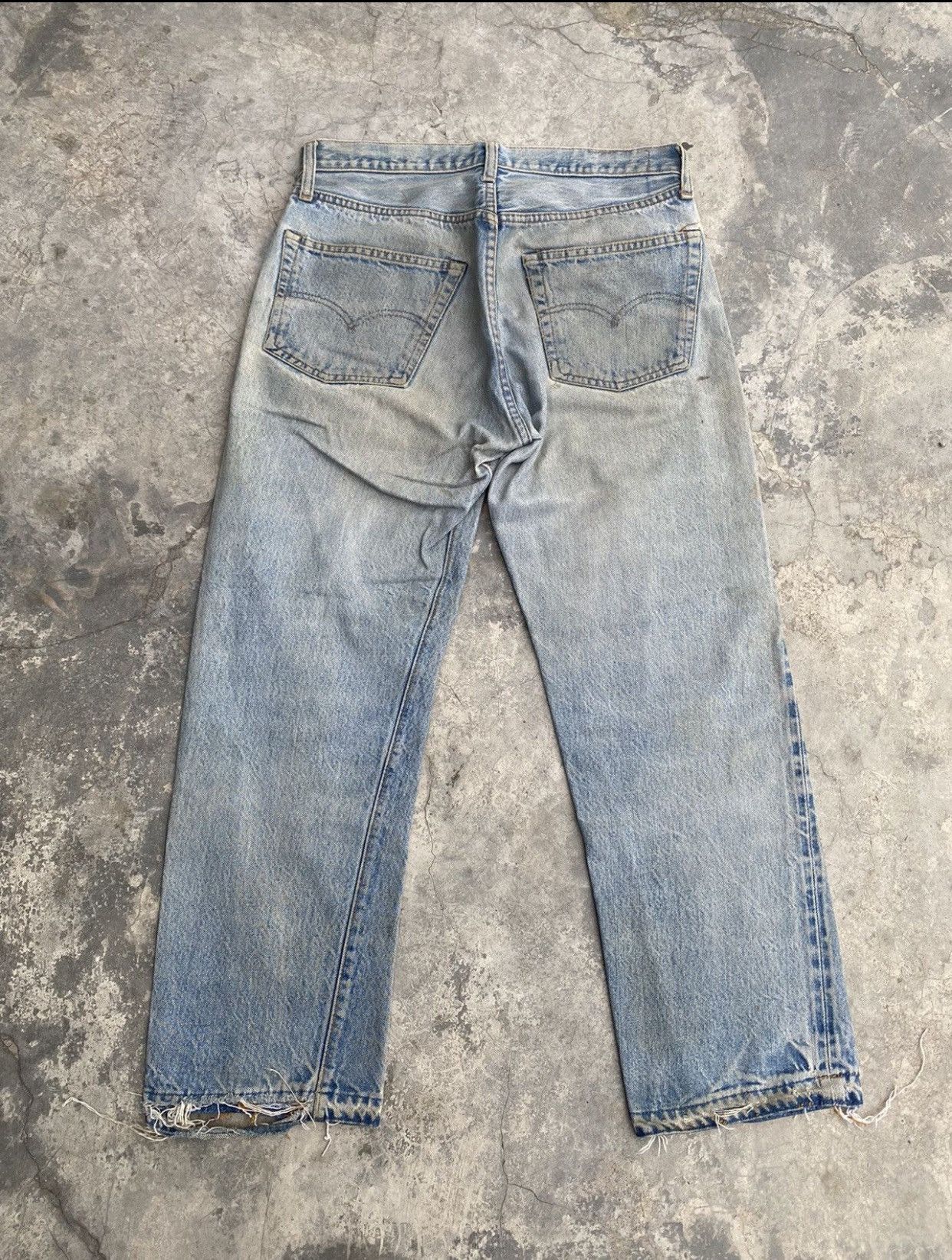Levi's VINTAGE DISTRESSED LEVIS SELVEDGE Size US 31 - 3 Thumbnail