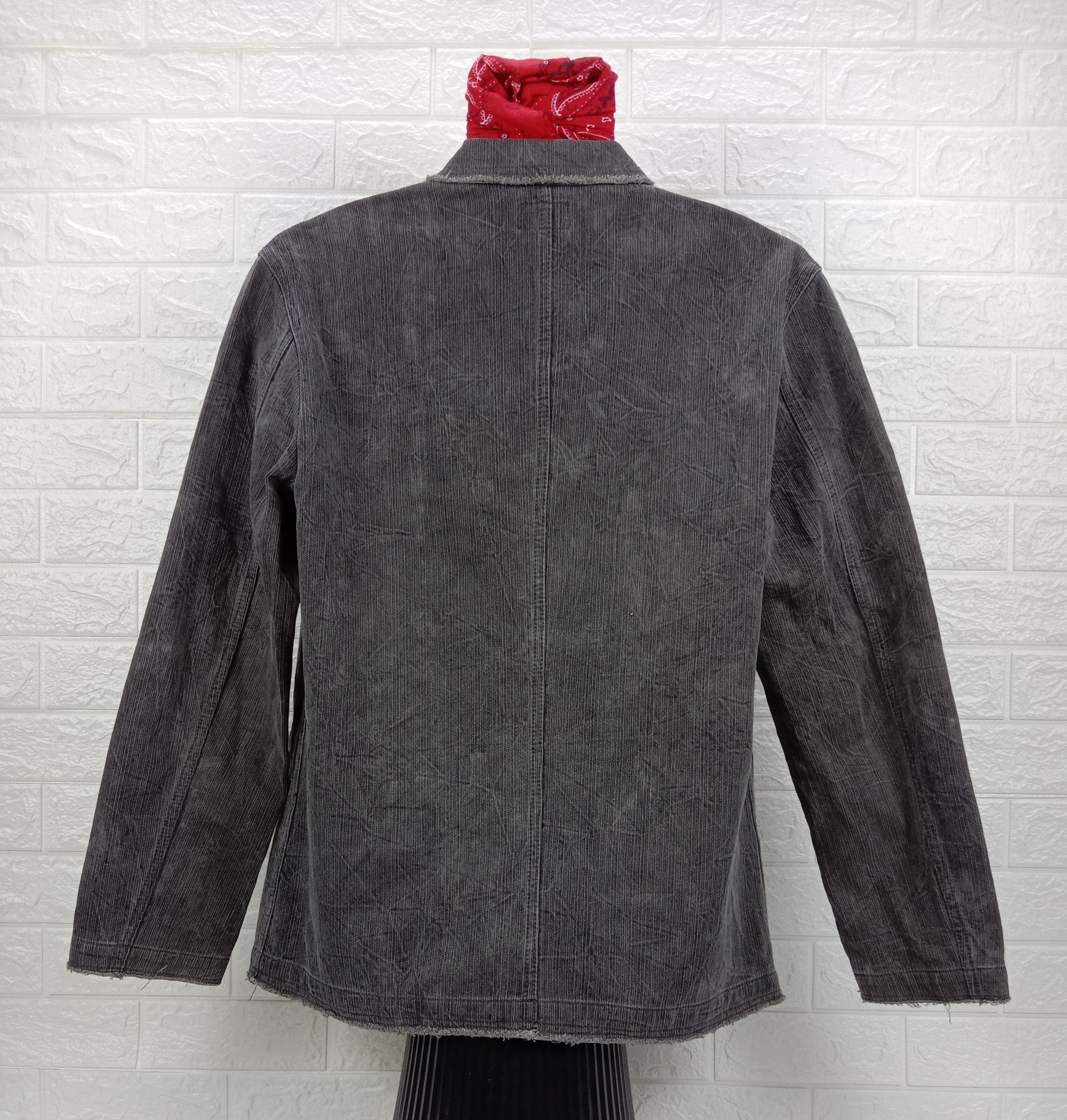 Eternal Vintage Eternal Faded Black Denim Jacket Size US L / EU 52-54 / 3 - 4 Thumbnail