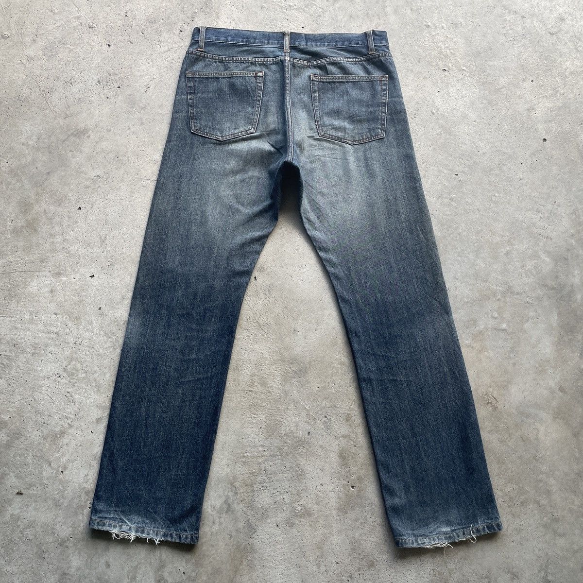 Japanese Brand Japanese Vintage Faded Jeans Denim Pants Distressed W35 Size US 35 - 11 Thumbnail