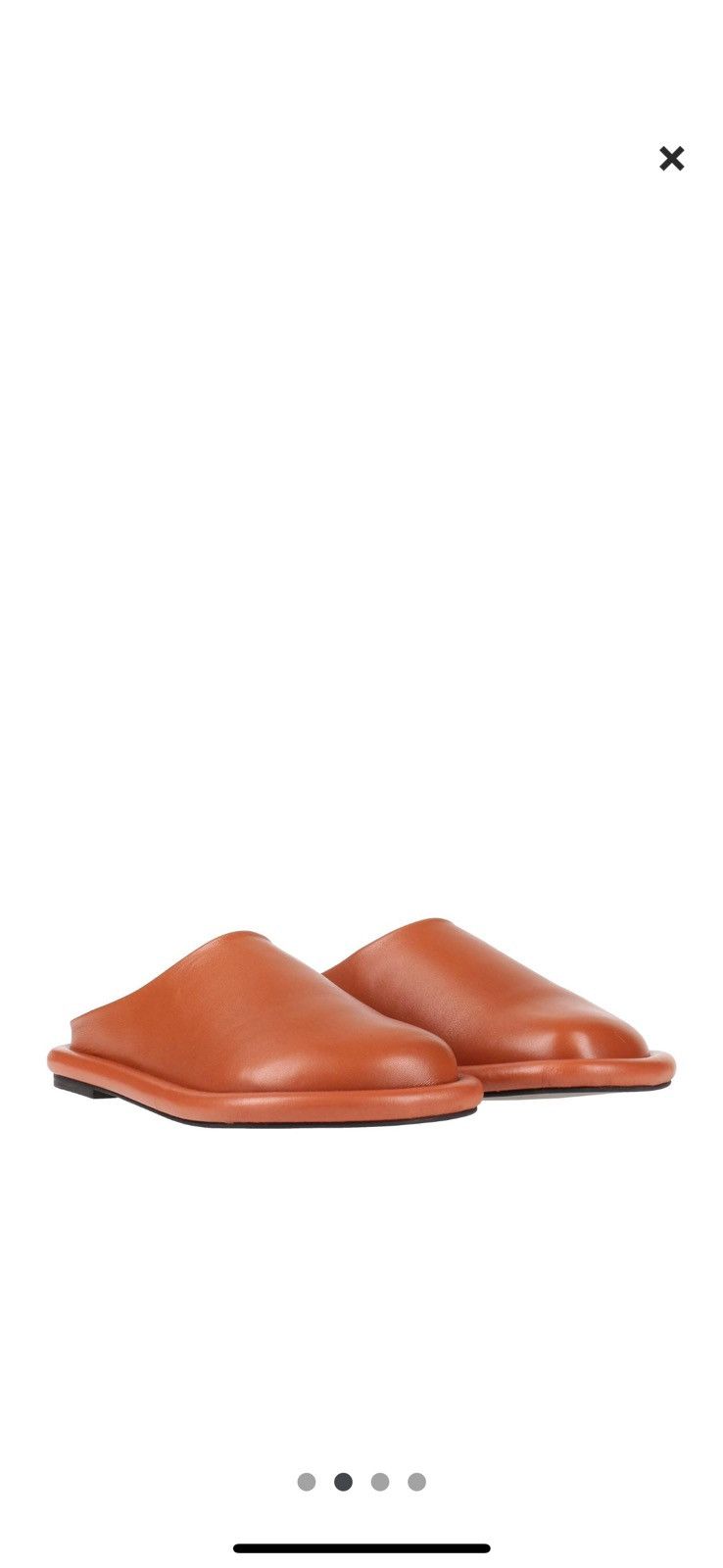 JW Anderson $575 brand new mules in camel leather Size US 9 / EU 42 - 2 Thumbnail