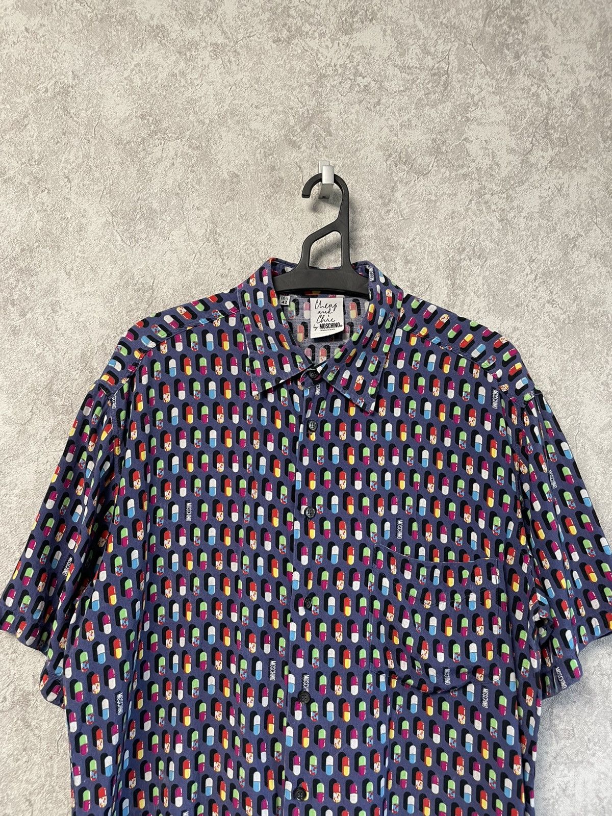 Moschino RARE Moschino x Cheap And Chic Pils 1997s Short Sleeve Shirt Size US L / EU 52-54 / 3 - 2 Thumbnail