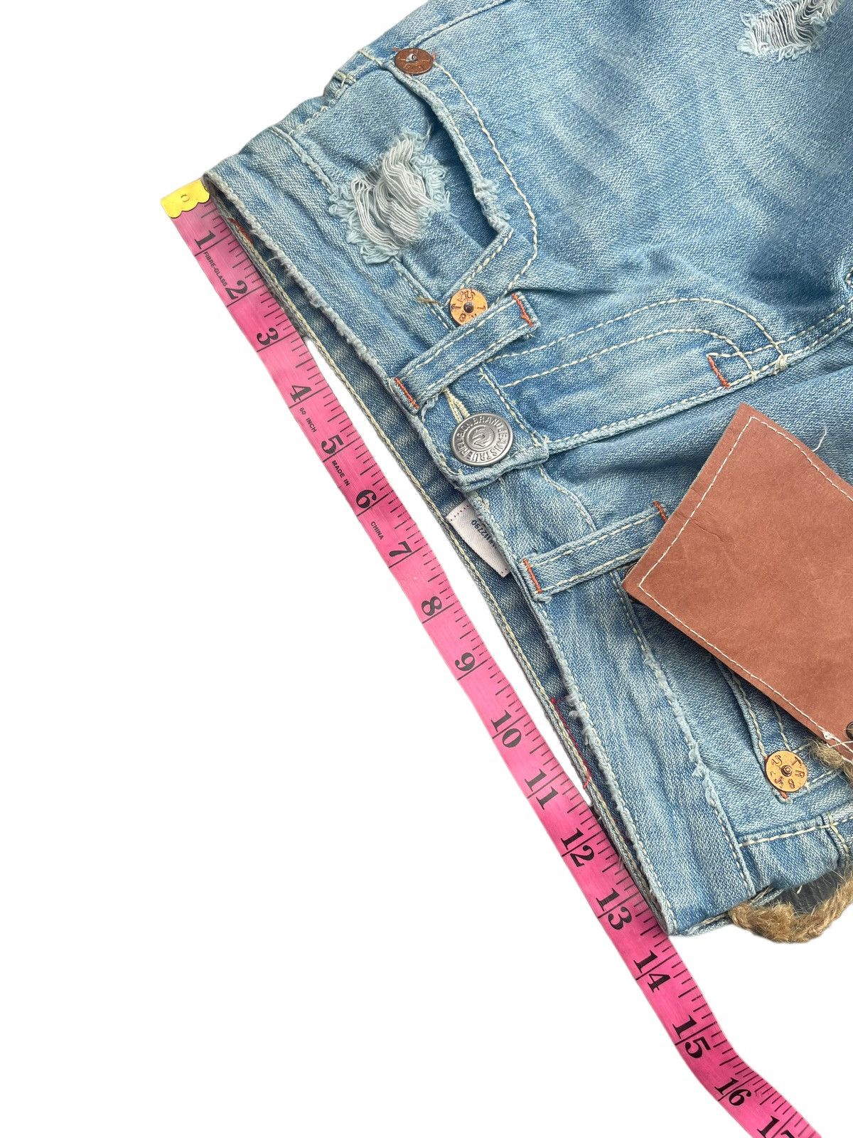 True Religion True Religion Joey Big T Distresed Denim Size 27" / US 4 / IT 40 - 16 Thumbnail
