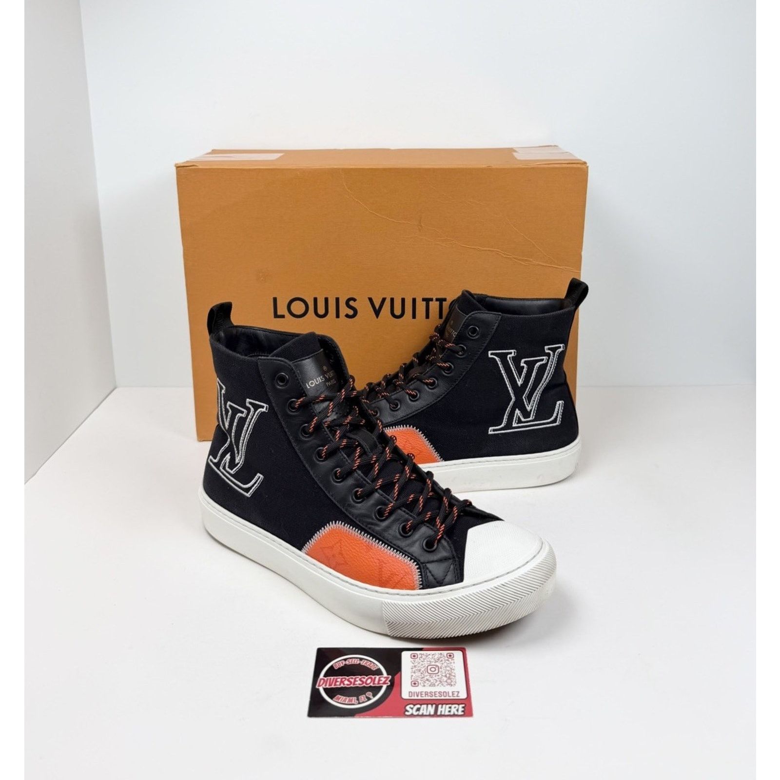 Louis Vuitton Size 6.5LV/7.5US - Louis Vuitton Canvas/Leather Tattoo High Size US 7.5 / EU 40-41 - 1 Thumbnail