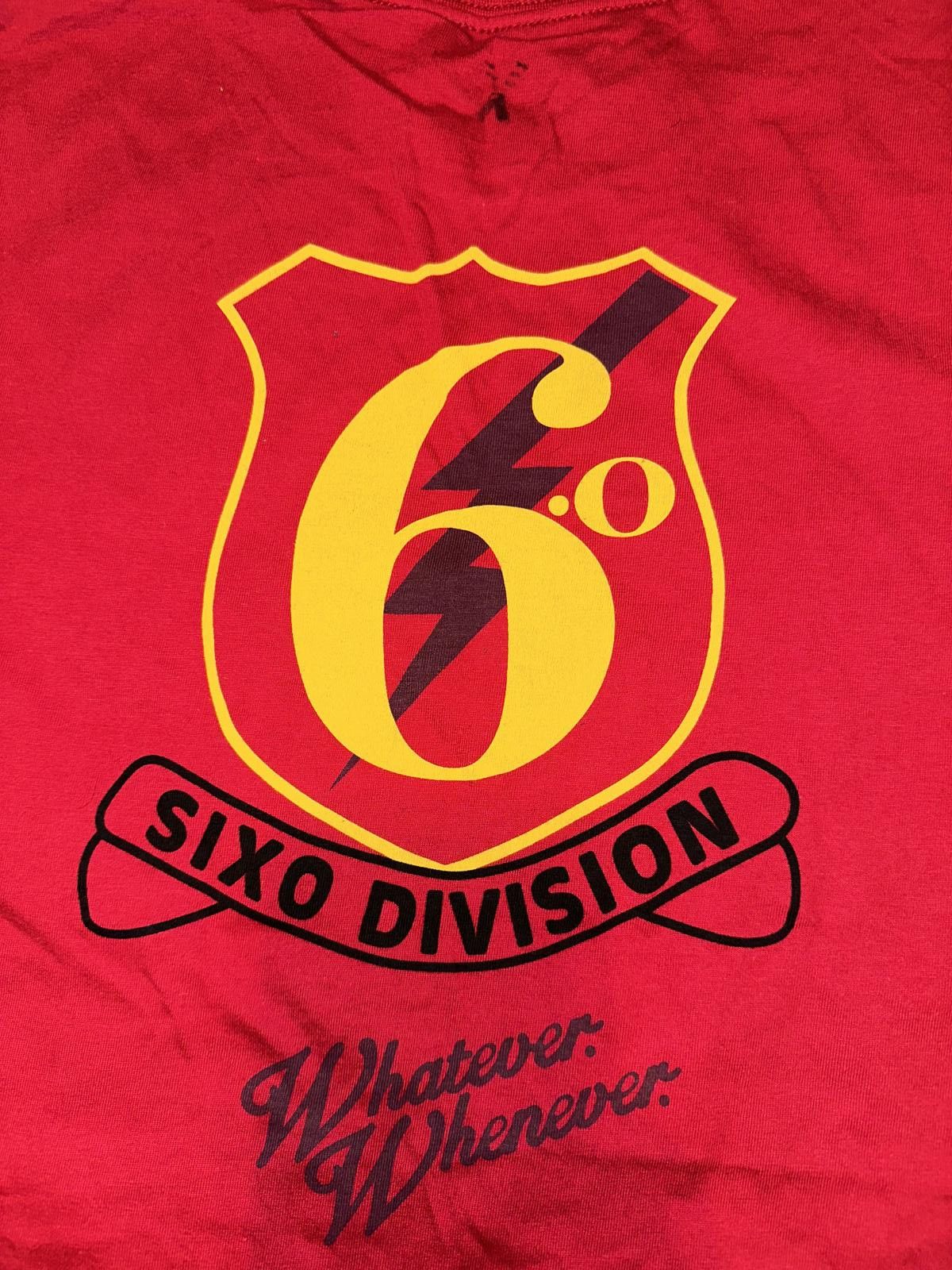 Nike Unreleased Rare Nike 6.0 Men’s Sixo Division Whatever Whenever Red T-Shirt Size US M / EU 48-50 / 2 - 5 Thumbnail
