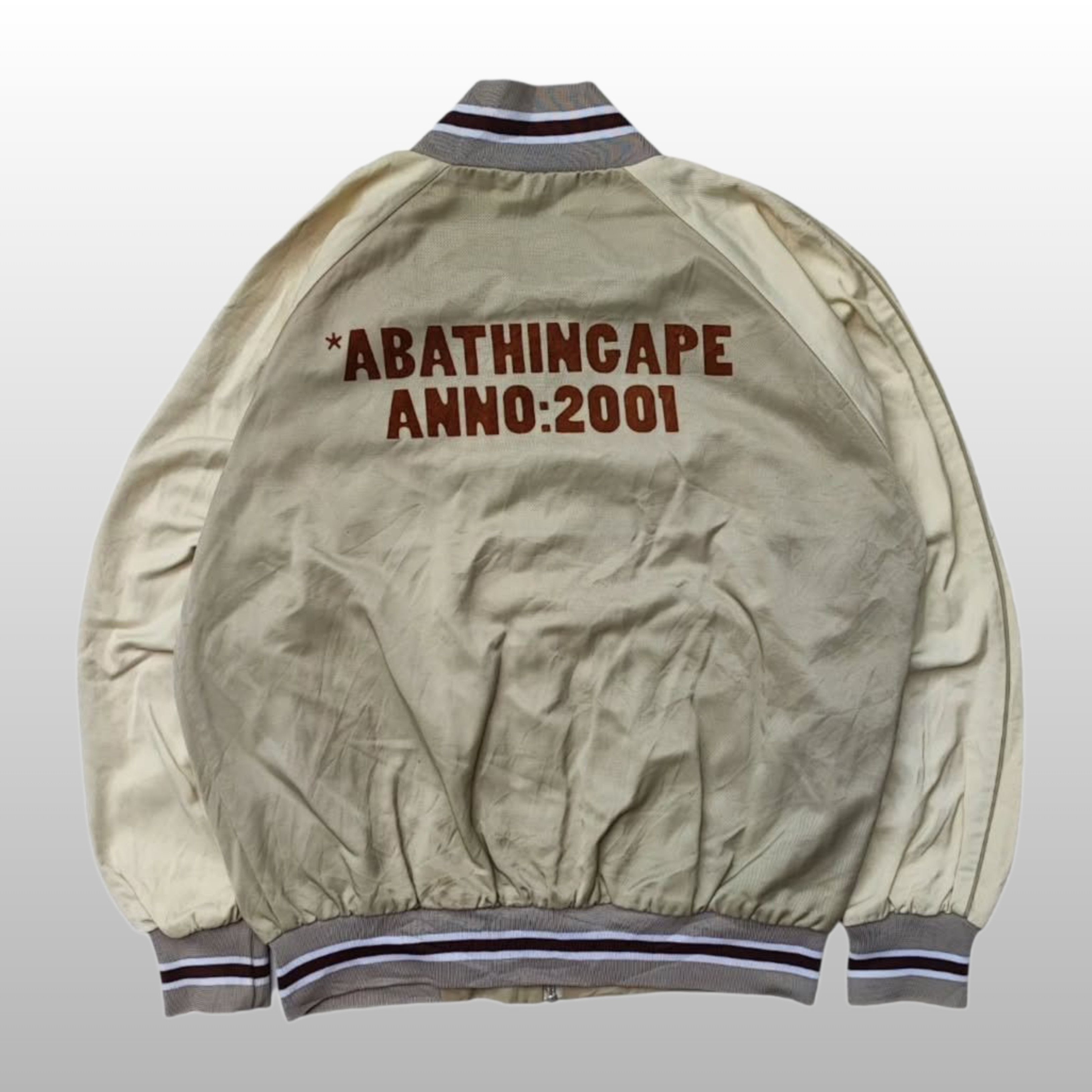 Bape Vintage Bape Anno:2001 Varsity Jacket Size US L / EU 52-54 / 3 - 2 Thumbnail
