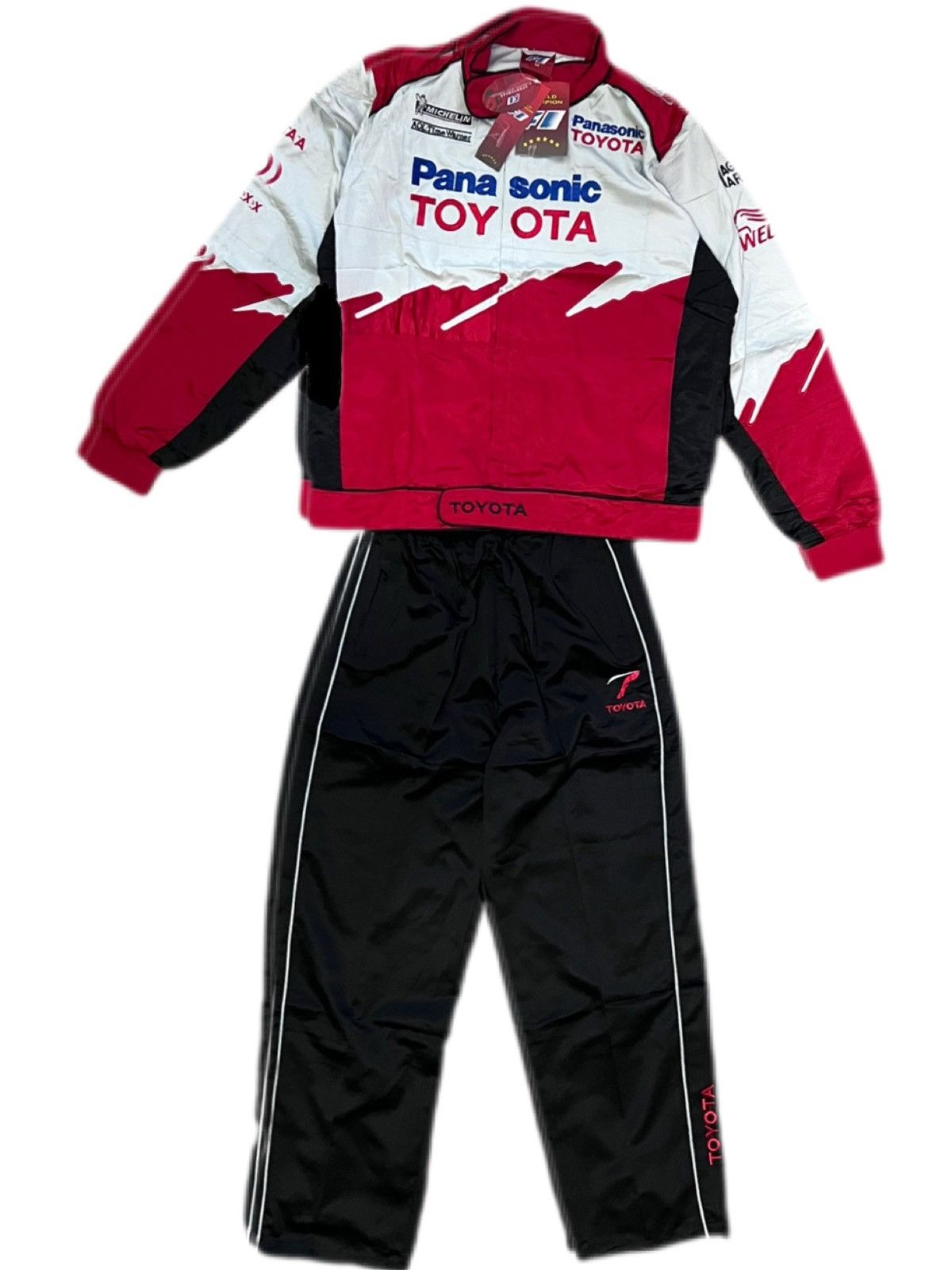 Formula 1 × Vintage New Vintage Toyota Formula 1 Racing Tracksuit Overall Size M Size US M / EU 48-50 / 2 - 1 Thumbnail