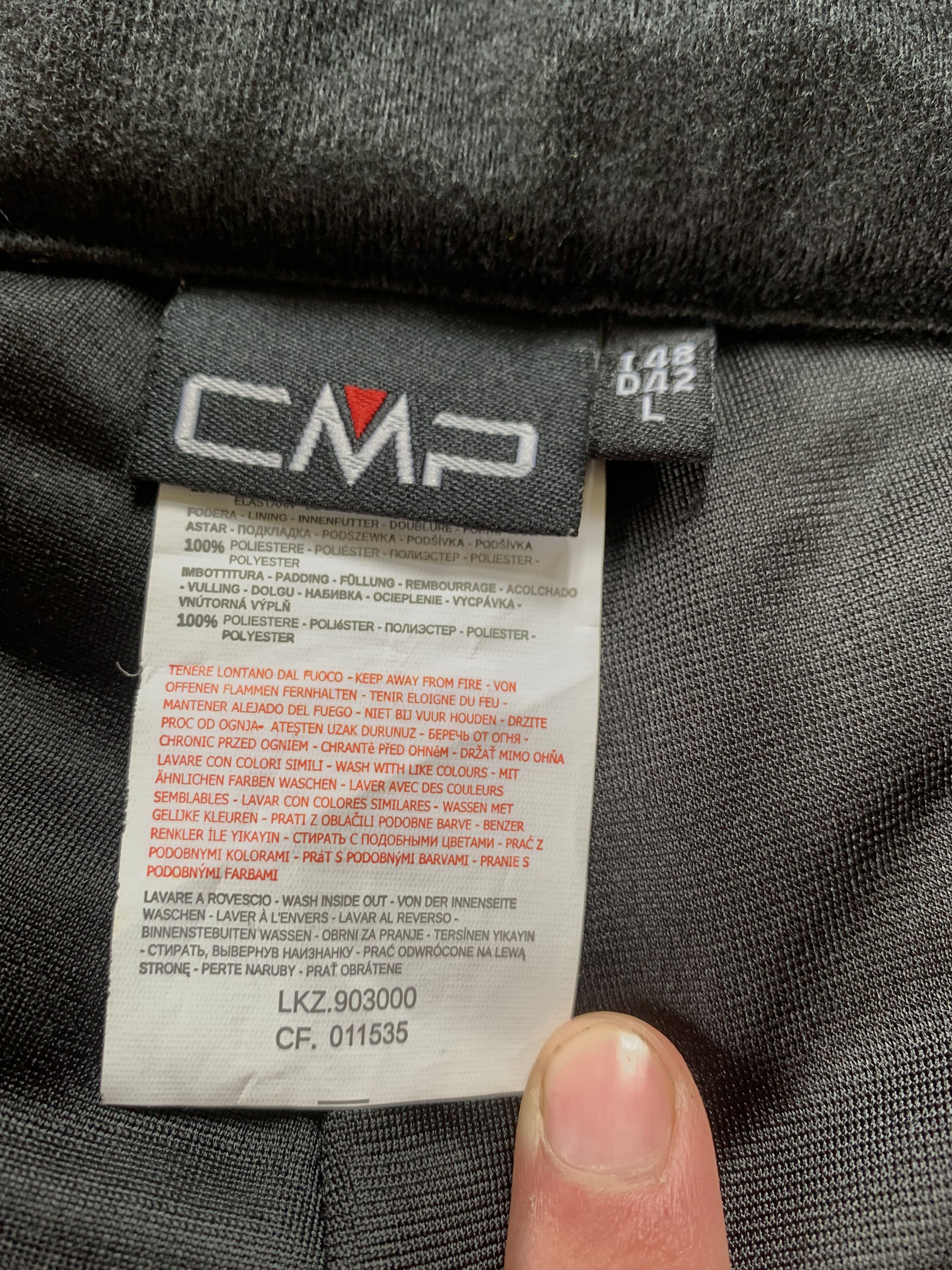Sports Specialties CMP Womens Black Ski Snowboarding Pants Size 30" / US 8 / IT 44 - 7 Thumbnail