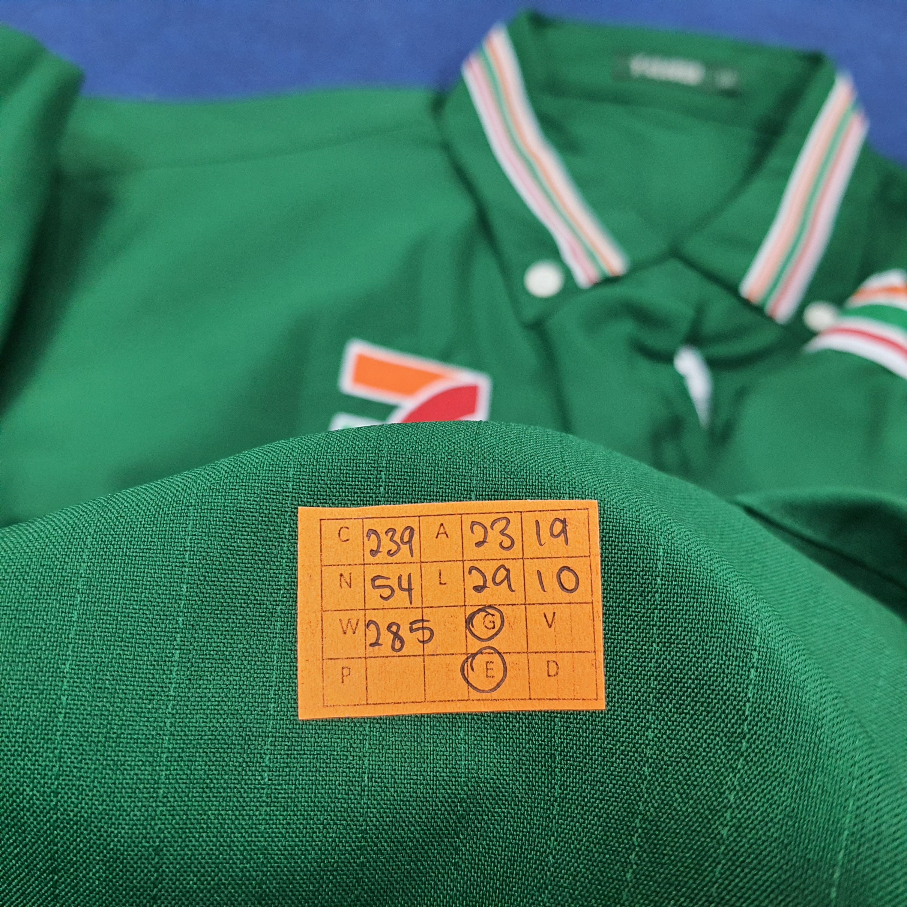 Japanese Brand Vintage 7 Eleven Japan Worker Staff Uniform C239N54 Size US L / EU 52-54 / 3 - 8 Thumbnail