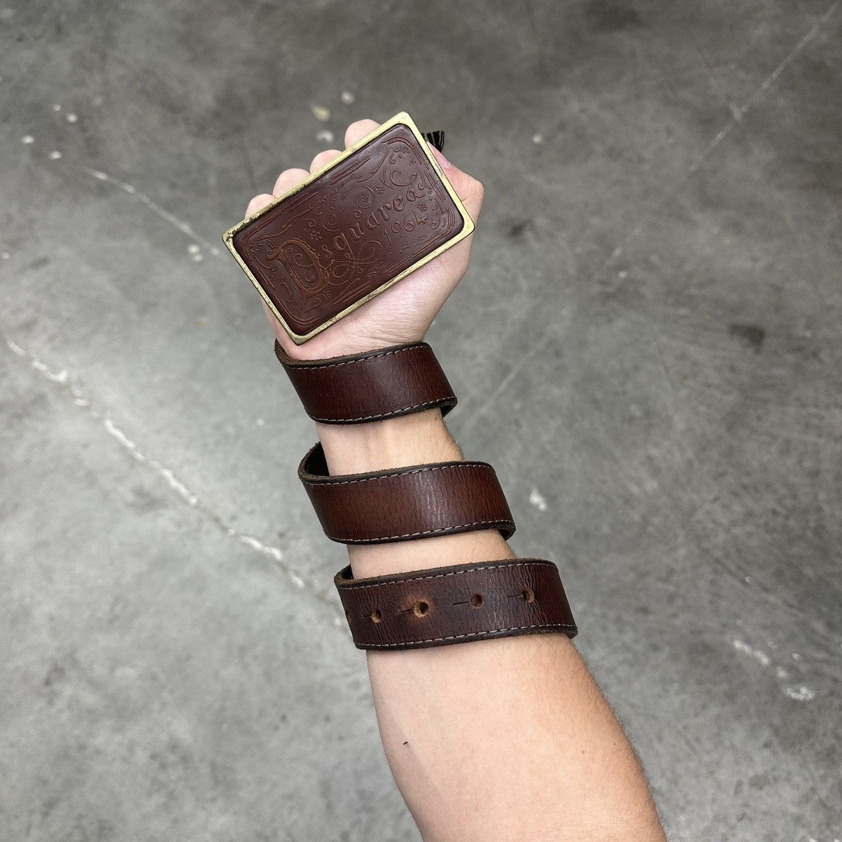 Dsquared2 Dsquared2 Leather Belt Size ONE SIZE - 1 Preview