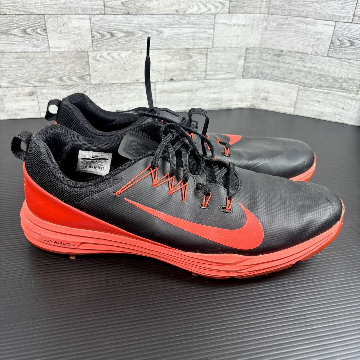 Nike Nike Lunar Command 2 Men's Sz 13 Golf Shoes 849968-001 Size US 13 / EU 46 - 14 Thumbnail