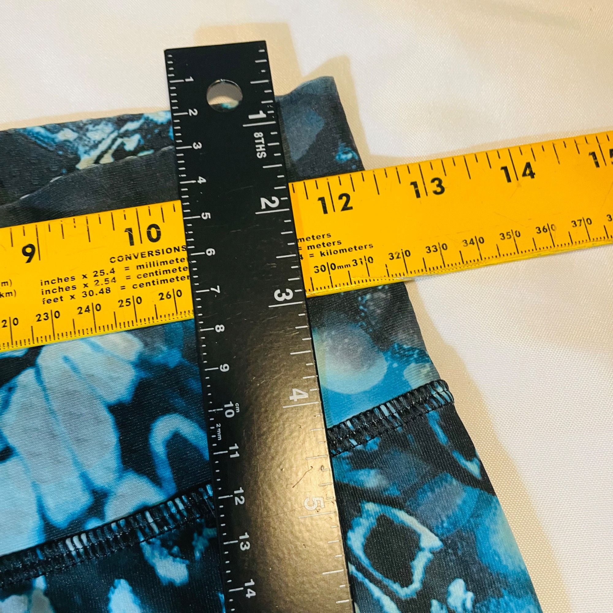 Other Champion Womens Powertrain Leggings Butterfly Print Blue & B Size 27" / US 4 / IT 40 - 7 Thumbnail