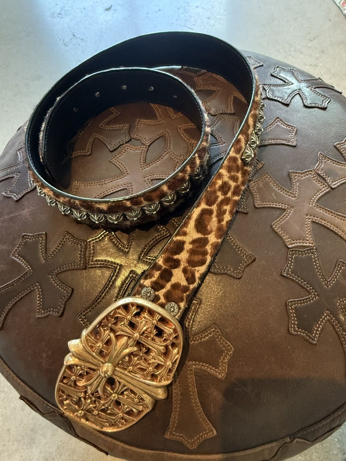 CHROME HEARTS X BELLA HADID CHEETAH STRAP