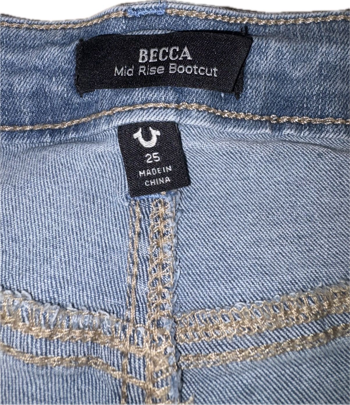 True Religion True Religion Becca Jeans Size 25" / US 0 / IT 36 - 2 Thumbnail