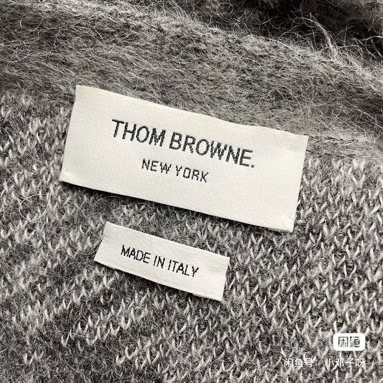 Thom Browne Thom Browne Size 0 23 gray knitted cardigans jacket 2503-Ne Size XS / US 0-2 / IT 36-38 - 5 Thumbnail
