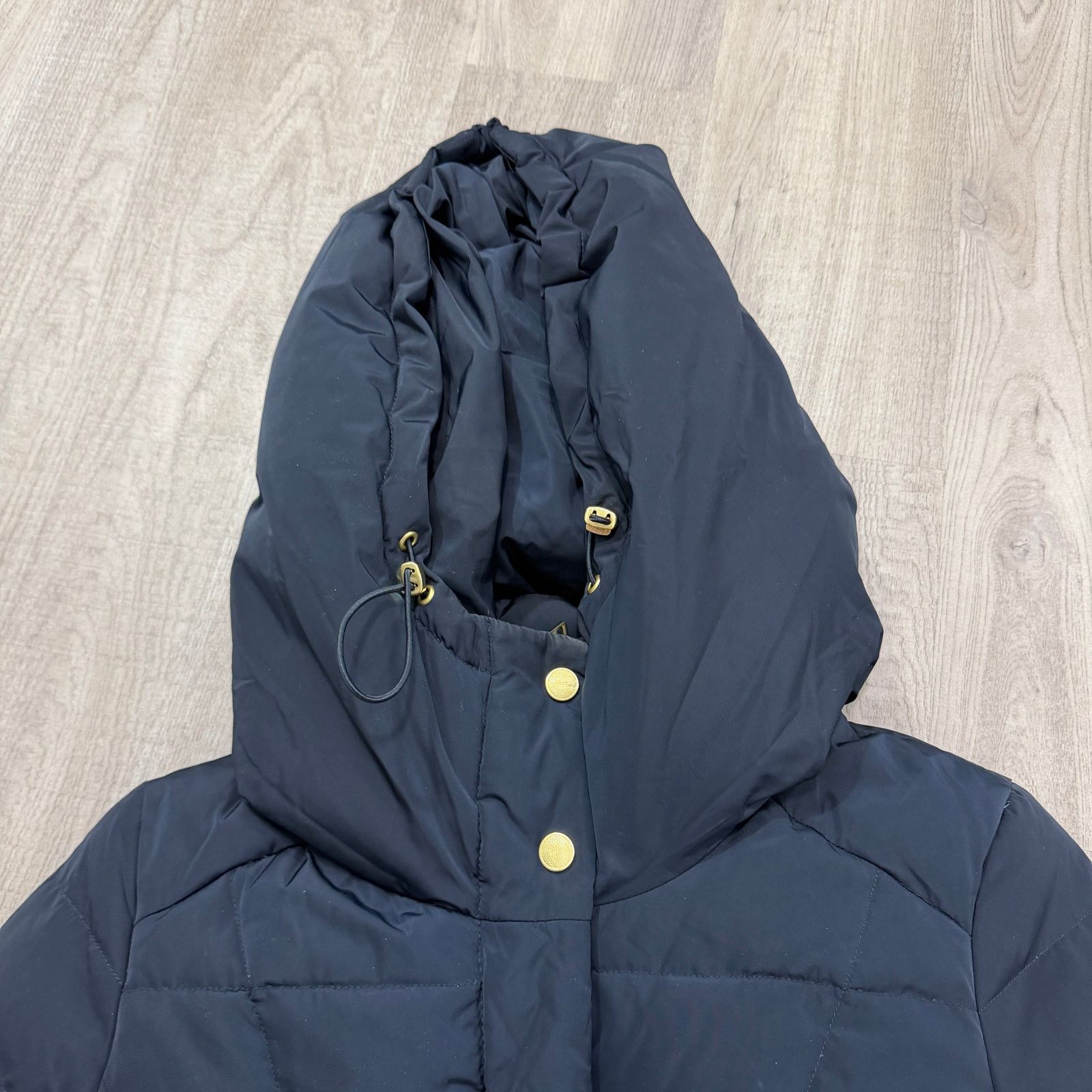 Cole Haan Cole Haan Taffeta Down Coat Women's Extra Small XS Blue Size XS / US 0-2 / IT 36-38 - 3 Thumbnail