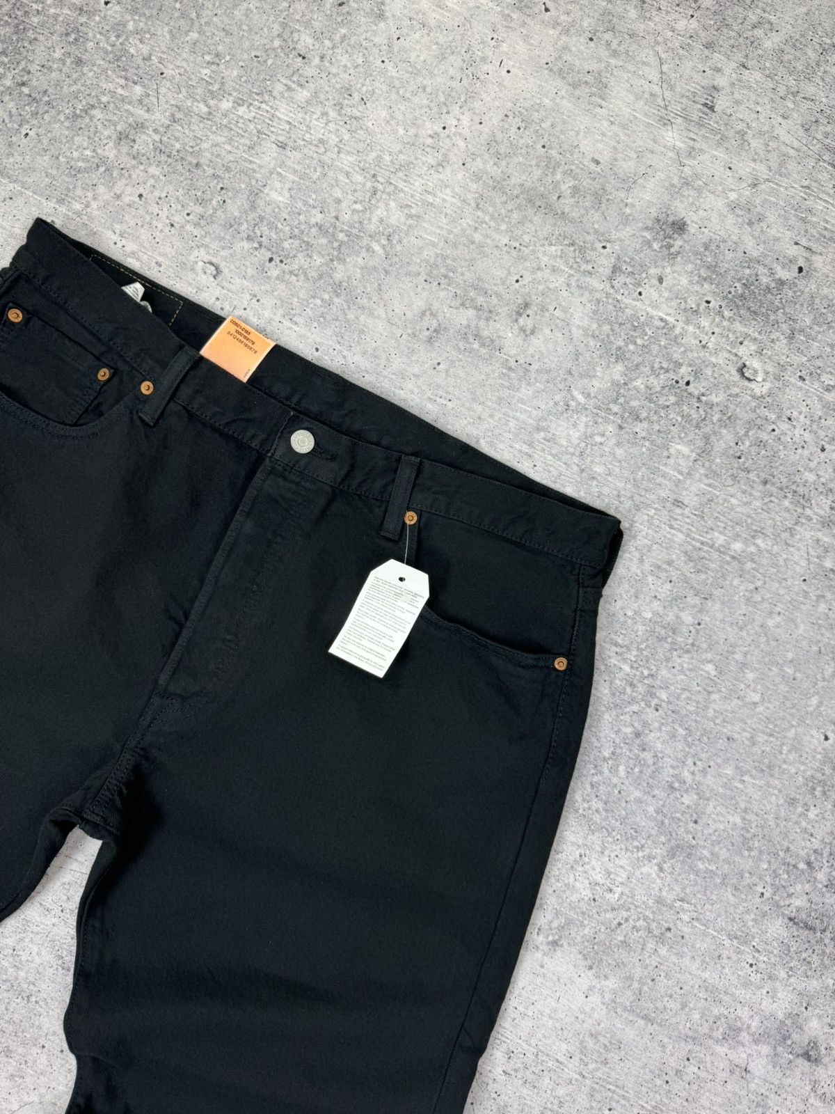 Levi's Vintage Levi’s 501 Straight Fit Black Denim Jeans Trousers Size US 38 / EU 54 - 8 Thumbnail