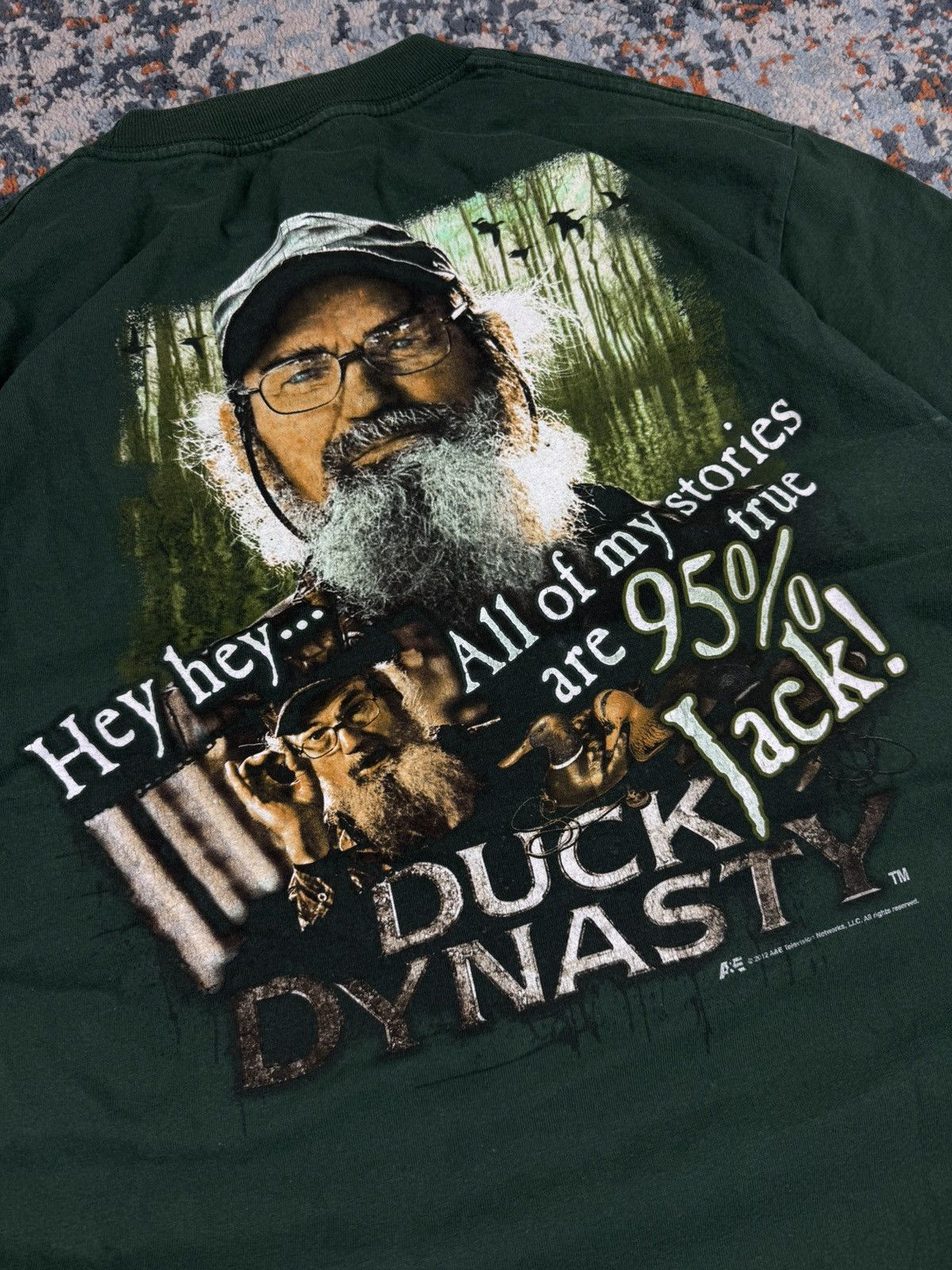 Vintage Vintage 2012 Duck Dynasty tv series graphic tee duck hunting Size US M / EU 48-50 / 2 - 7 Thumbnail