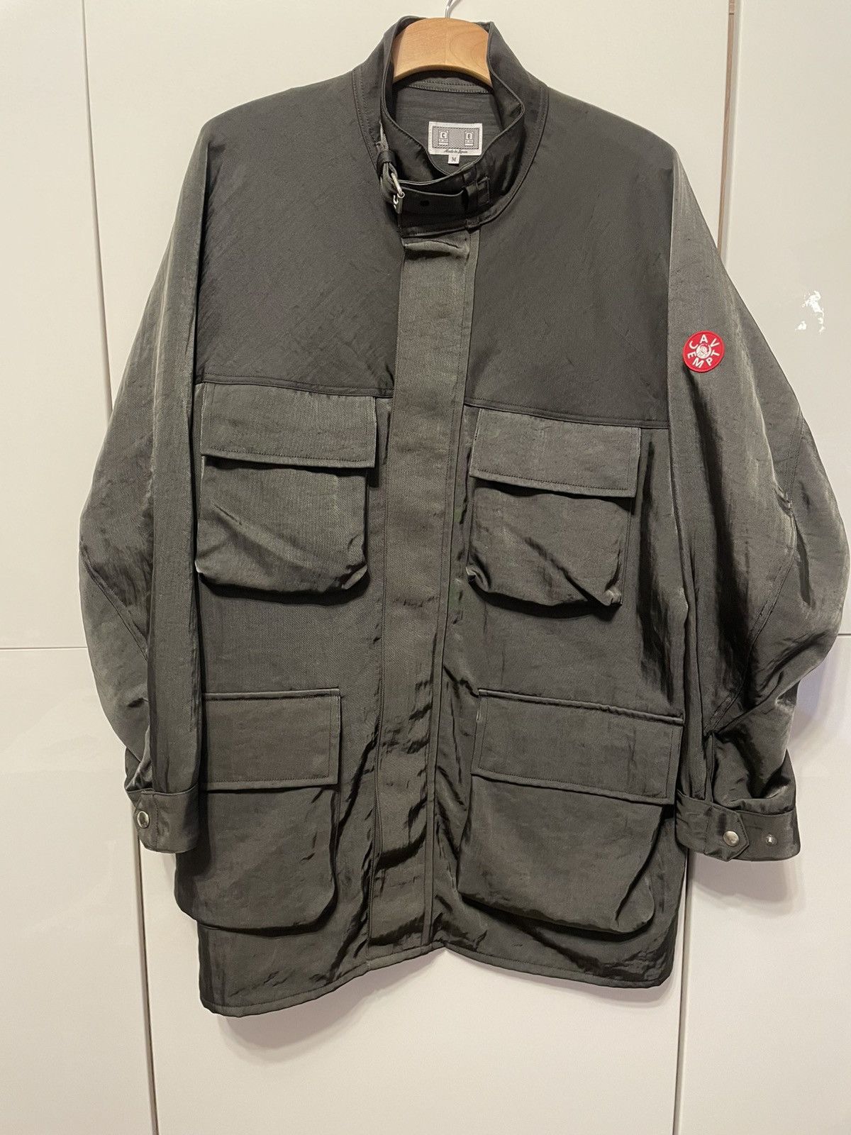 Cav Empt Cav Empt Mid 4 Pocket Zip Coat - Charcoal - Medium Size US M / EU 48-50 / 2 - 2 Thumbnail