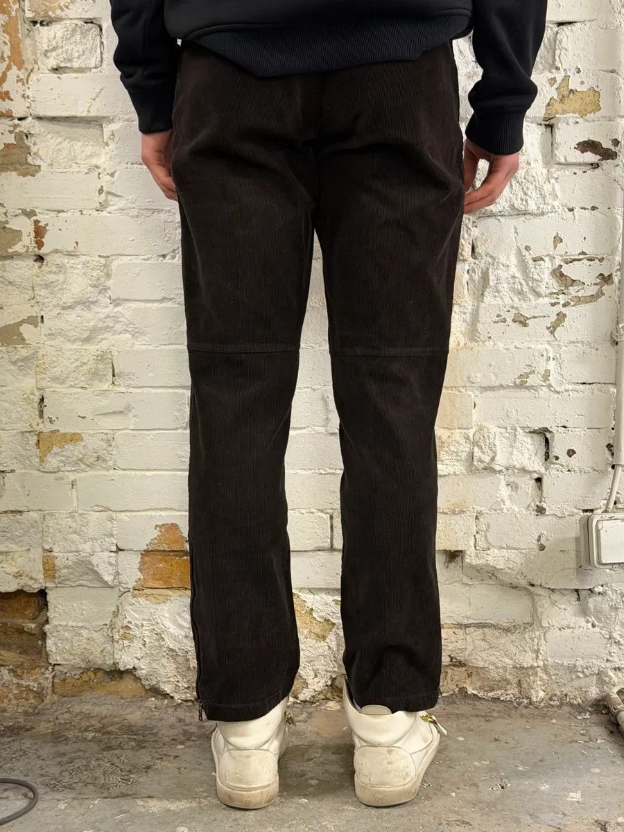 Prada 2000s Prada Linea Rossa Dark Brown Corduroy Pants Size US 30 / EU 46 - 4 Thumbnail