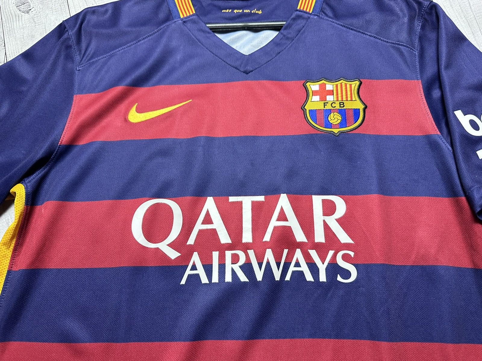 Nike × Vintage Vintage Nike Barcelona soccer jersey size M Size US M / EU 48-50 / 2 - 4 Thumbnail
