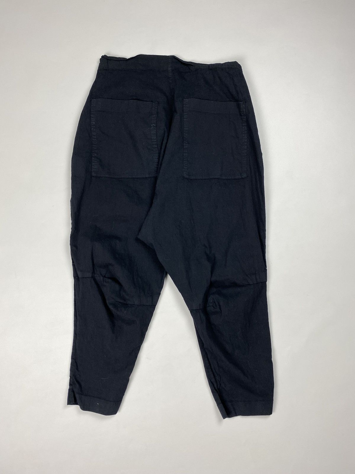Rundholz Rundholz black label drop crotch avant-garde pants trousers Size 28" / US 6 / IT 42 - 14 Thumbnail
