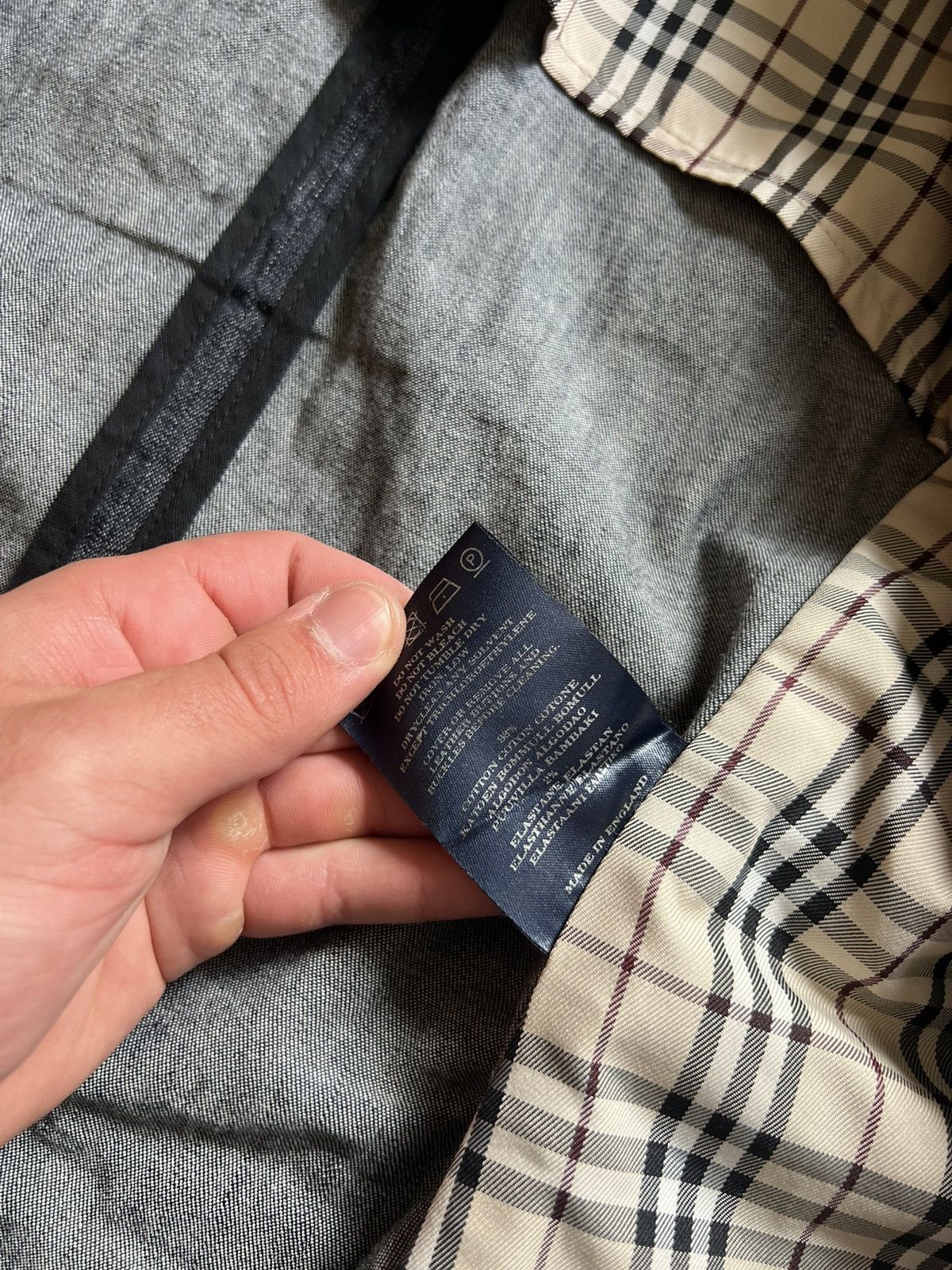Burberry × Vintage Burberry vintage blazer plaid women avant garde 90s Size M / US 6-8 / IT 42-44 - 10 Thumbnail