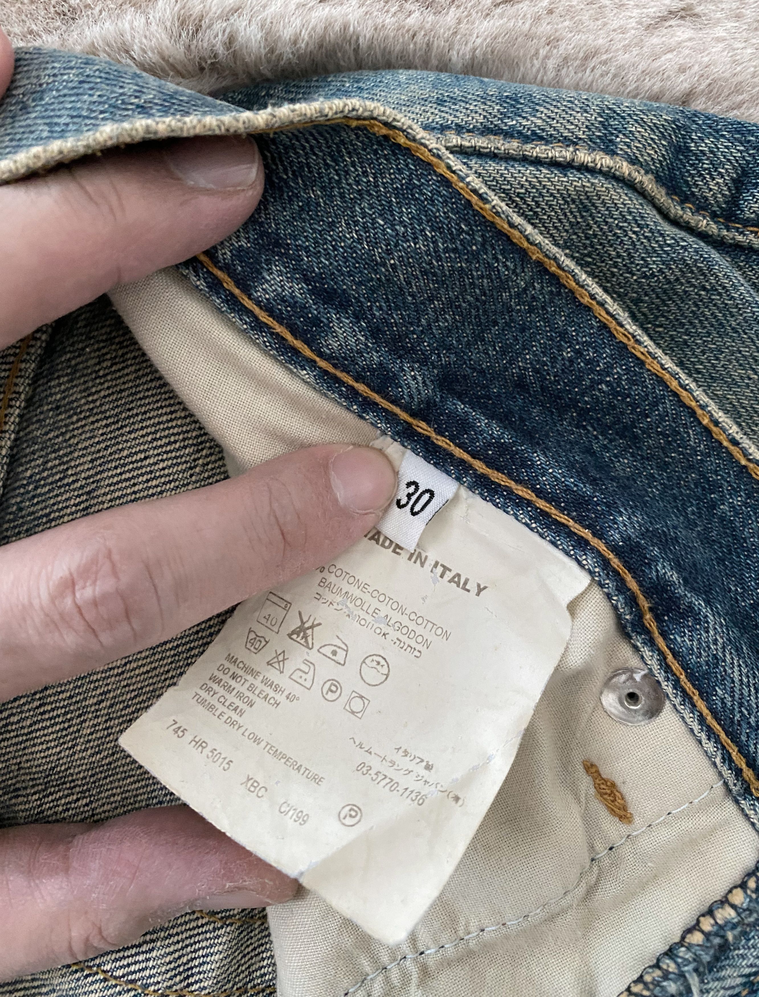 Helmut Lang Vintage Sand Slim Jeans Helmut Lang Era Size US 30 / EU 46 - 4 Thumbnail