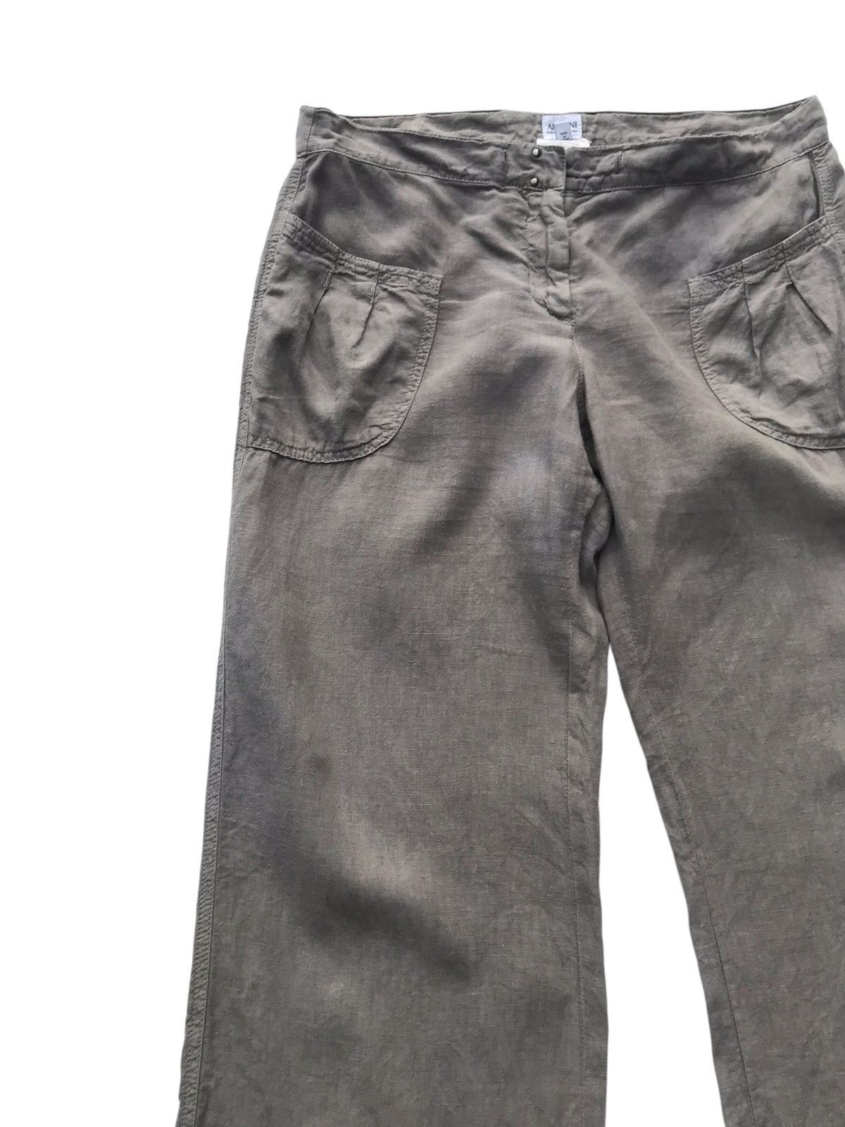 Armani Armani Collezioni Women Casual Pants Size 34" / US 12 / IT 48 - 3 Thumbnail