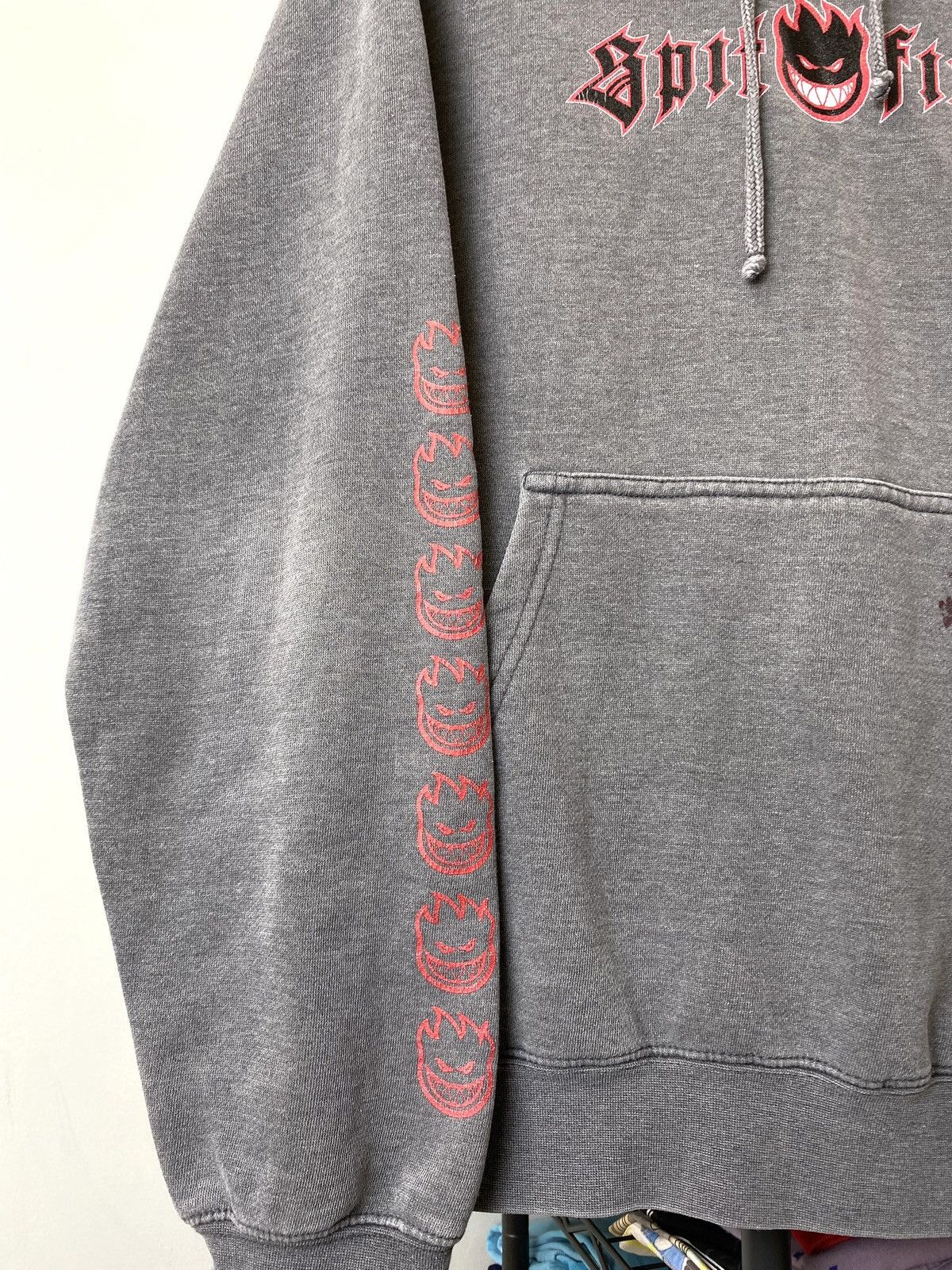 Spitfire 💥Rare! Vintage Spitfire Wheels Hoodie Independent Shortys Size US S / EU 44-46 / 1 - 6 Thumbnail