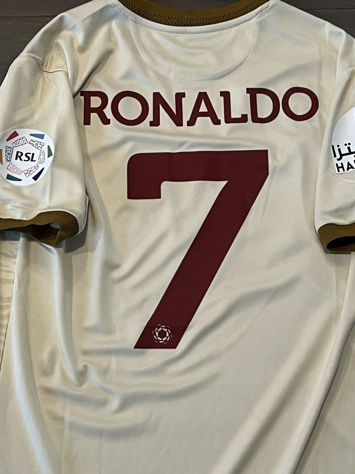Other RONALDO #7 MENS AL-NASSR 2022/2023 THIRD SHIRT JERSEY X Size US XL / EU 56 / 4 - 3 Thumbnail