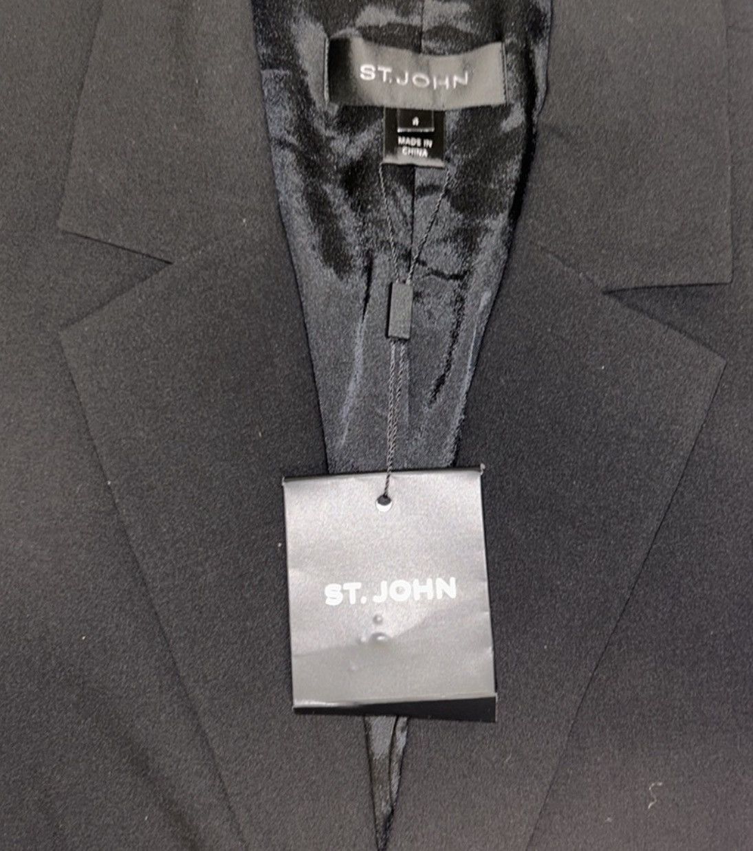St. John St. John Wool Black and Gold Blazer Jacket Size 4 $1,495 Size S / US 4 / IT 40 - 5 Thumbnail