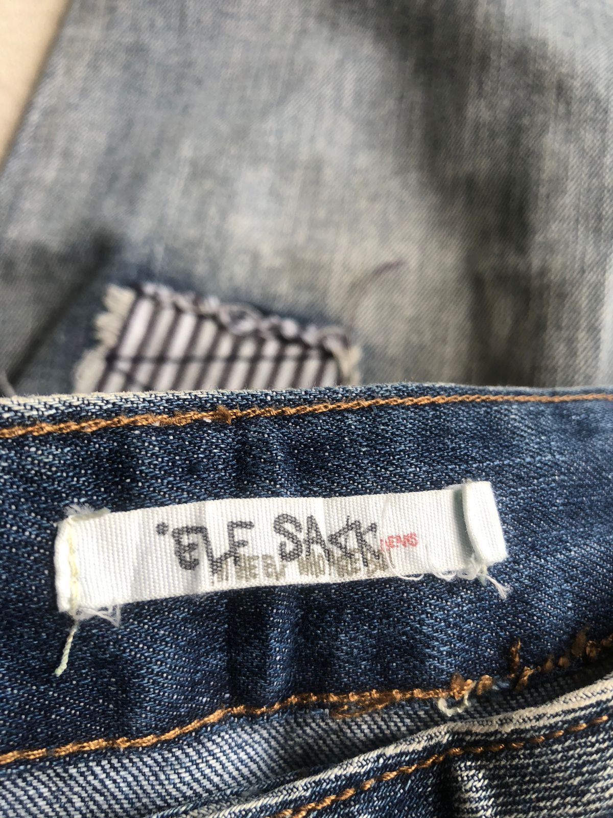 Japanese Brand FDMTL Elf sack patchwork denim Size US 31 - 2 Thumbnail