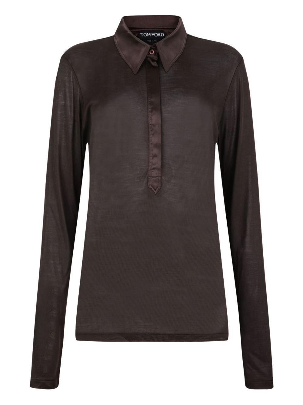 Tom Ford SILK POLO SHIRT Size XS / US 0-2 / IT 36-38 - 1 Thumbnail