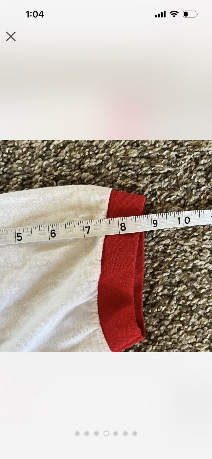 Vintage Vintage 80’s Ringer KU graphic tee Size US S / EU 44-46 / 1 - 4 Thumbnail