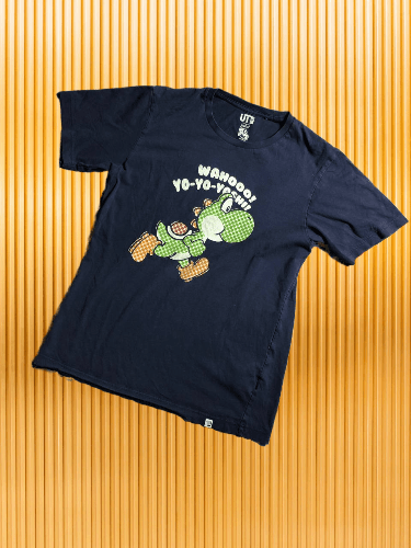 Japanese Brand × Uniqlo Undercover Uniqlo Logo Faded T-shirt Size US S / EU 44-46 / 1 - 1 Thumbnail
