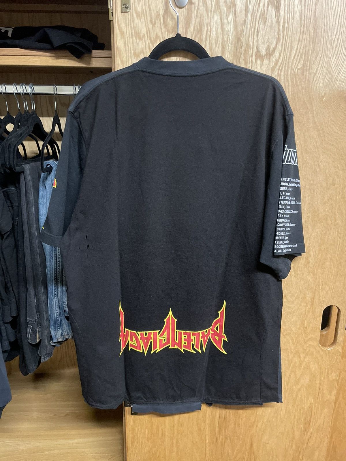 Balenciaga Balenciaga Speedhunters Upside down Tee | Grailed