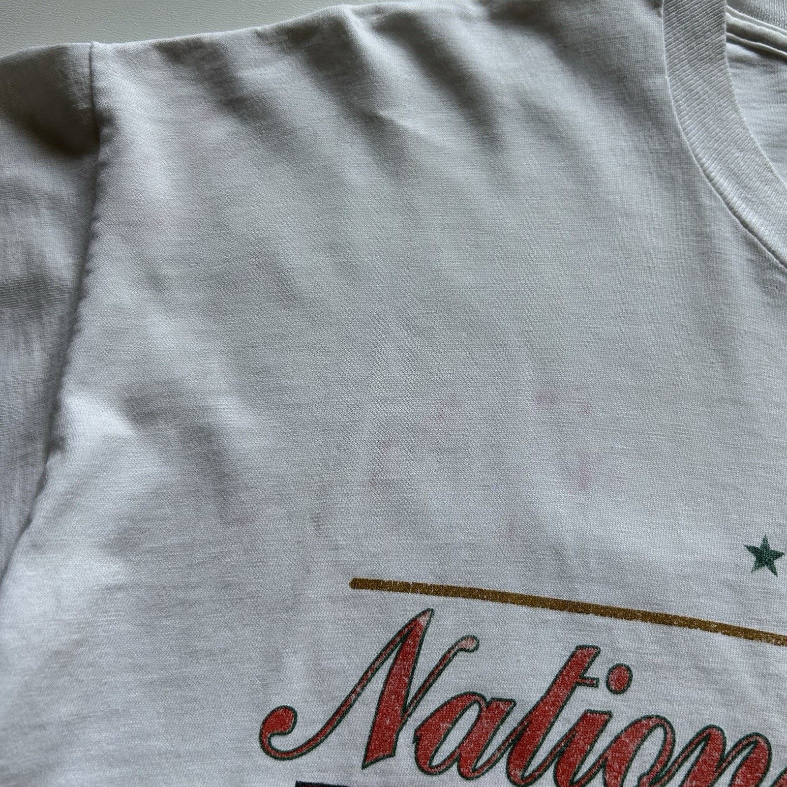 NCAA Vintage 90s Miami Hurricanes T-Shirt XL NCAA Made In USA Size US XL / EU 56 / 4 - 4 Thumbnail