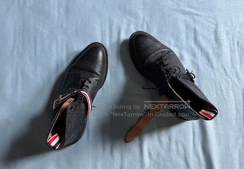 Thom Browne Thom Browne Leather Boots Size US 10 / EU 43 - 4 Thumbnail