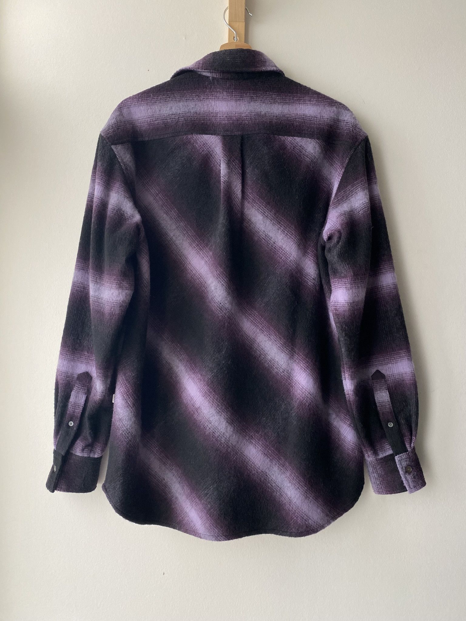 Acne Studios 48/M - Nico Bias Flannel Shirt Size US M / EU 48-50 / 2 - 2 Thumbnail