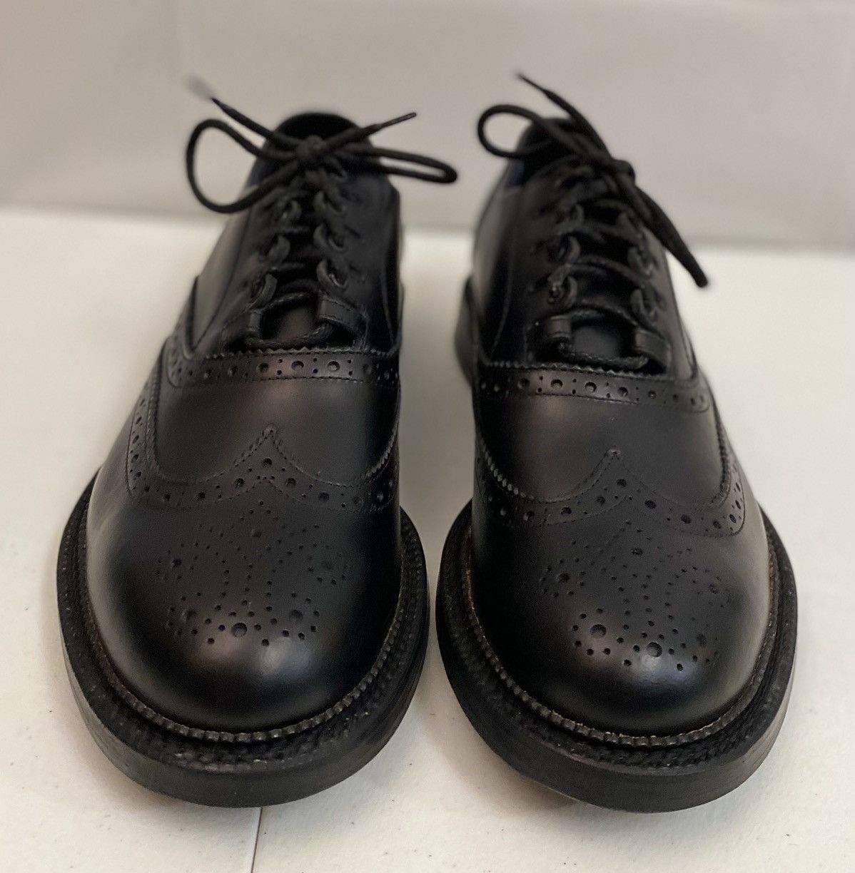 Dsquared2 Dsquared2 🇮🇹 Black Leather Wingtip Handmade Brogue 10 NEW Size US 10 / EU 43 - 17 Thumbnail