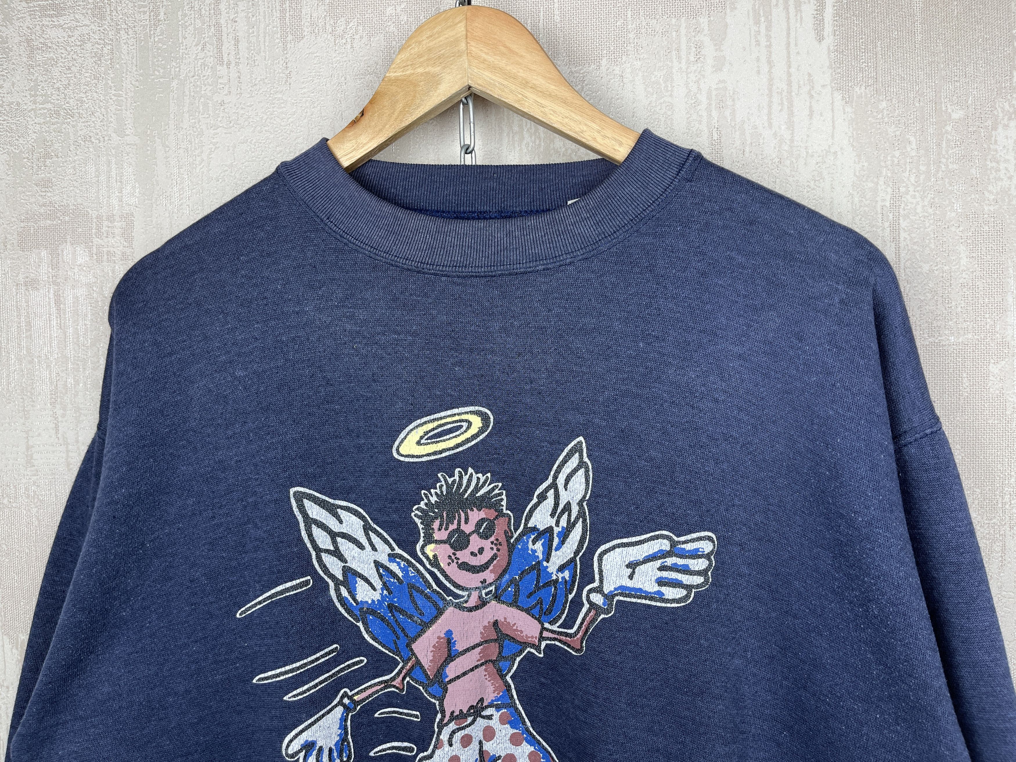 Hook-Ups Vintage Gold Coast Heaven Sent Skate Sweatshirt Size US S / EU 44-46 / 1 - 2 Thumbnail