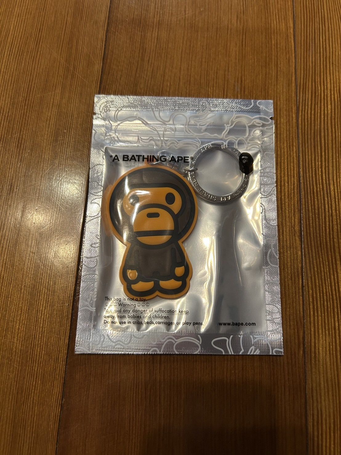 Bape Bape Baby Milo BABY MILO RUBBER KEYCHAIN Bapesta Star Size ONE SIZE - 3 Thumbnail