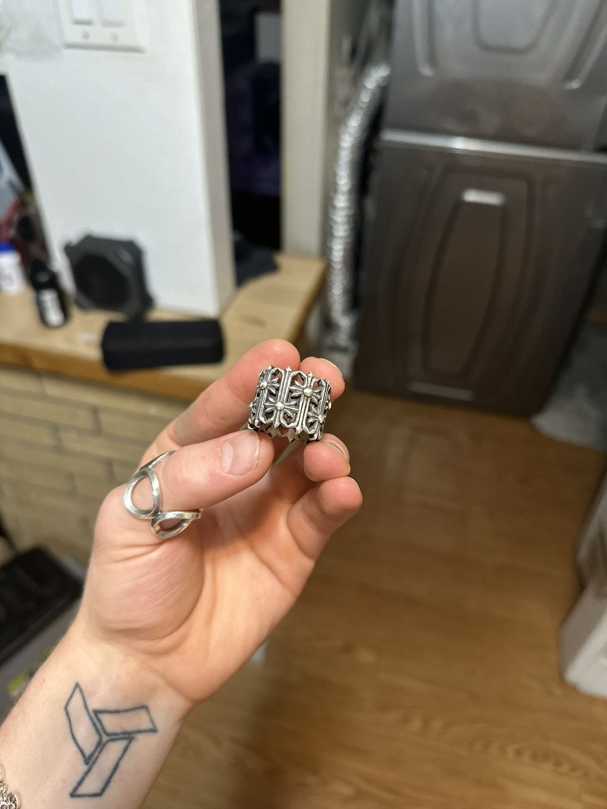 Jewelry Jotte.925 Cemetery Ring Size ONE SIZE - 3 Thumbnail