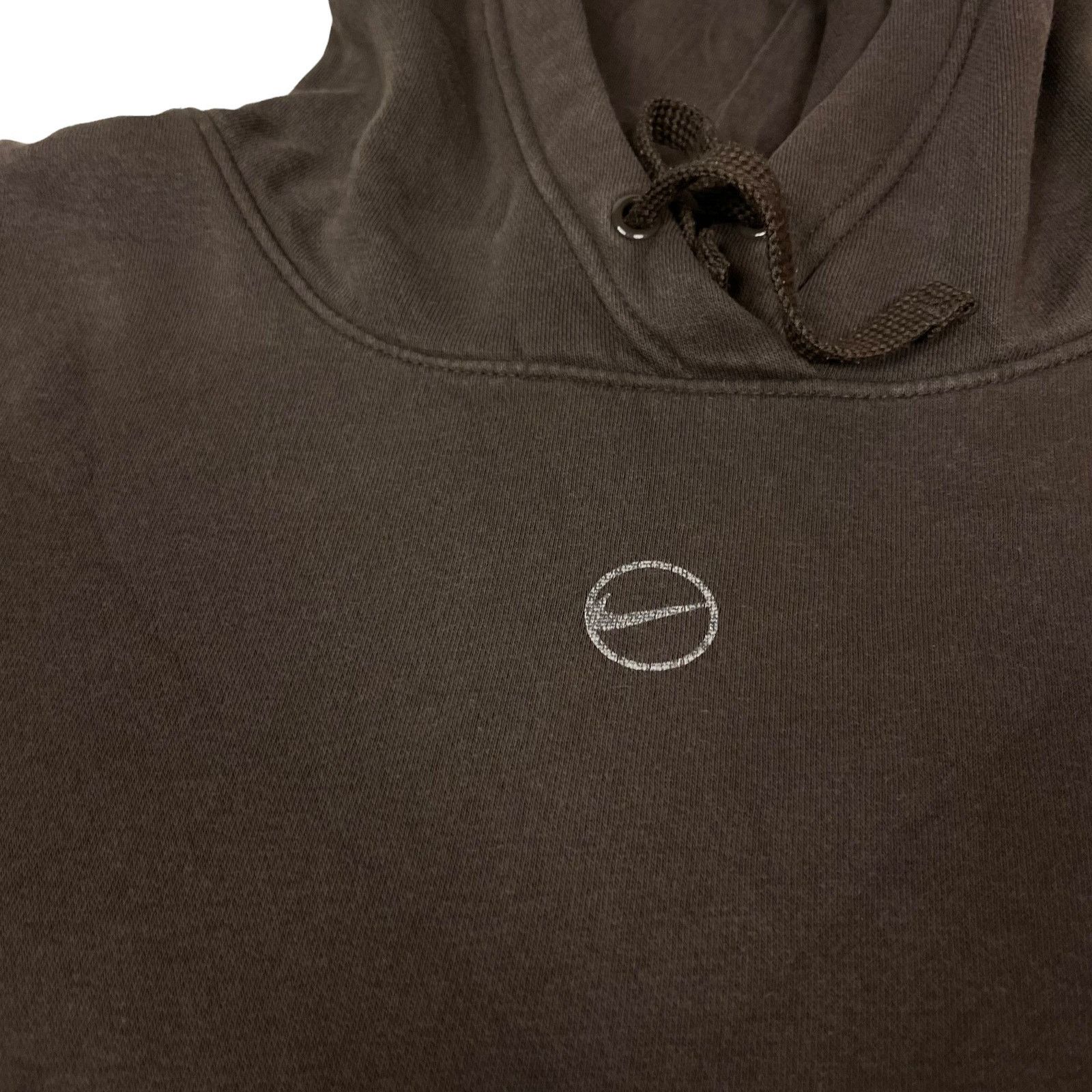Nike Nike Sportswear Women's Brown Cotton Loose Fit Hoodie Large Size L / US 10 / IT 46 - 3 Thumbnail