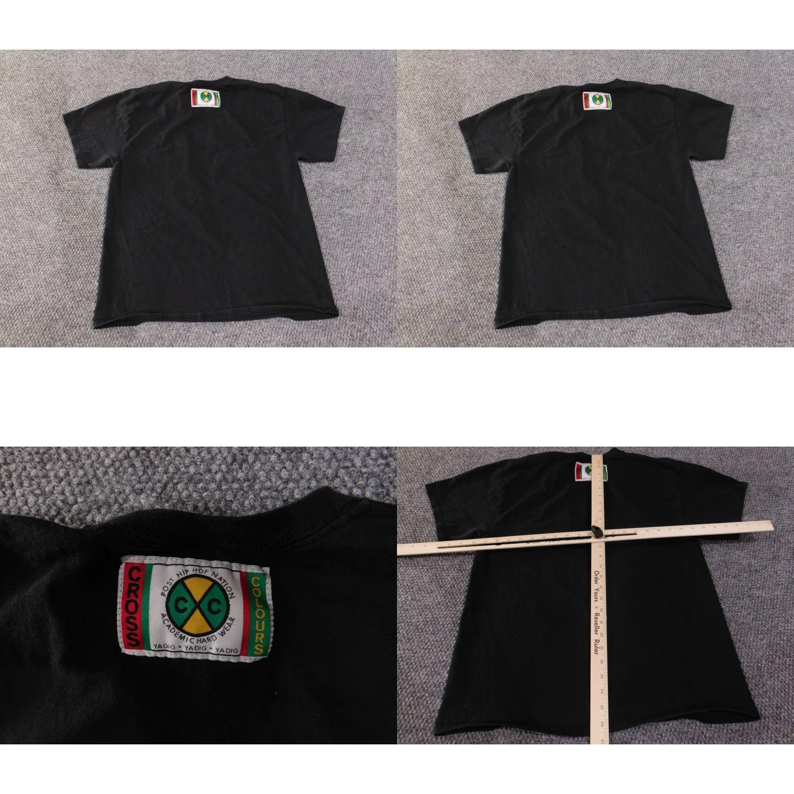 Vintage VINTAGE Cross Colours Boyz N The Hood Shirt Mens Large Black Graphic Tee Hip Hop Movie Girls Size US L / EU 52-54 / 3 - 8 Thumbnail