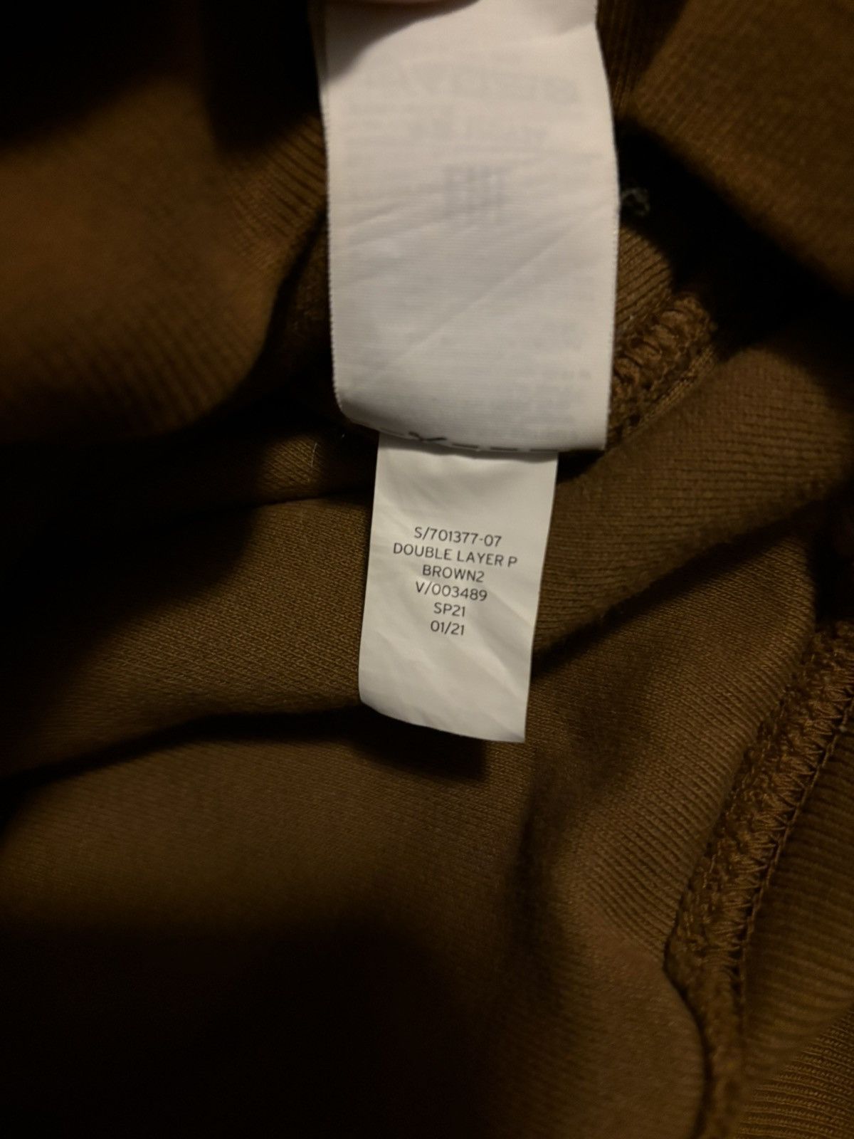 Gap × Yeezy YE YZY X GAP BROWN HOODIE Size US S / EU 44-46 / 1 - 5 Thumbnail