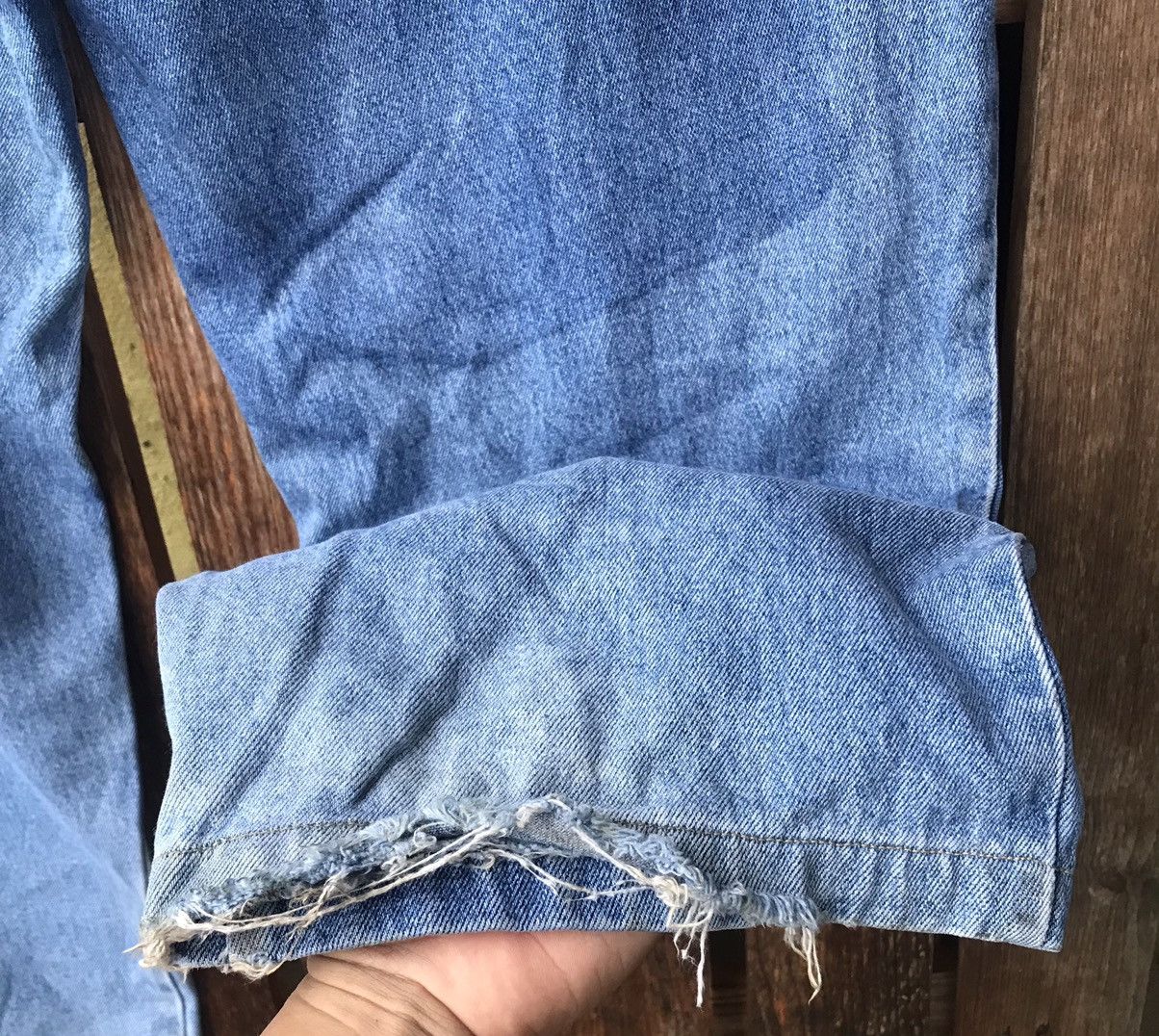 Georges Marciano × Guess × Vintage 90s Guess By Georges Marciano Plaid Waist Skate Baggy Denim Size US 34 / EU 50 - 11 Thumbnail