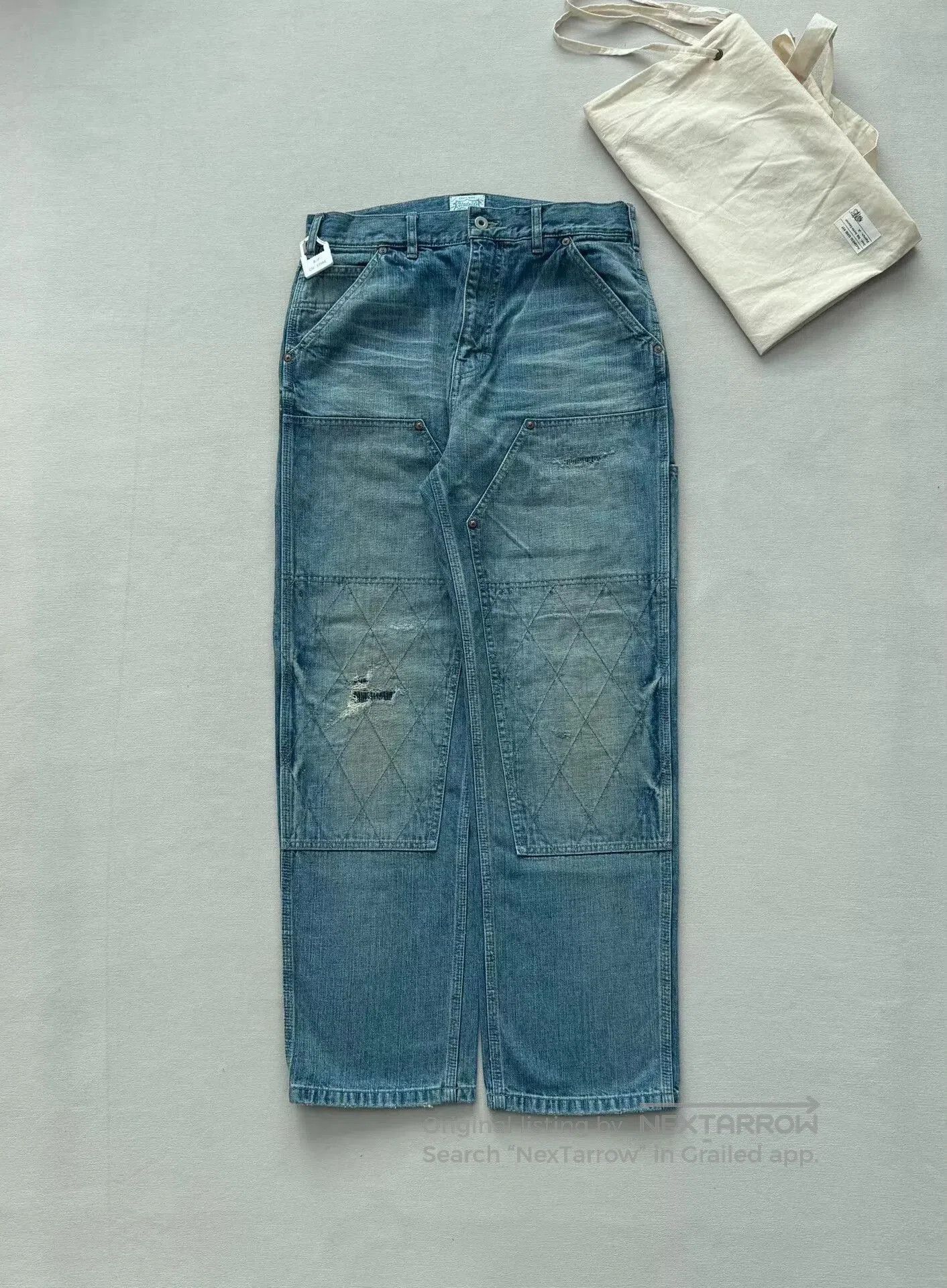 Madness madness double knee denim work pants. Size US 40 / EU 56 - 1 Thumbnail